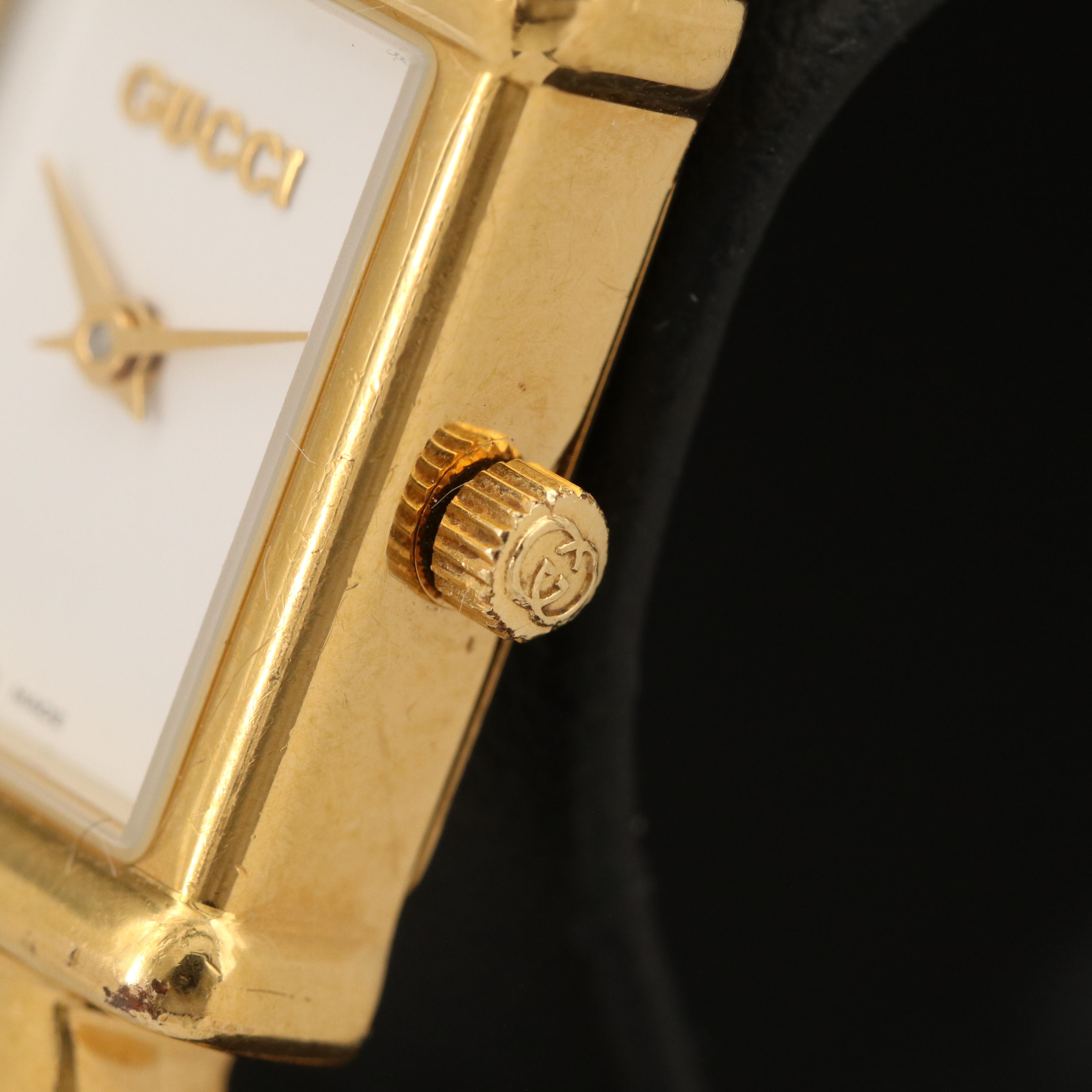 Gucci Swiss Made Gold-Tone Quartz Watch