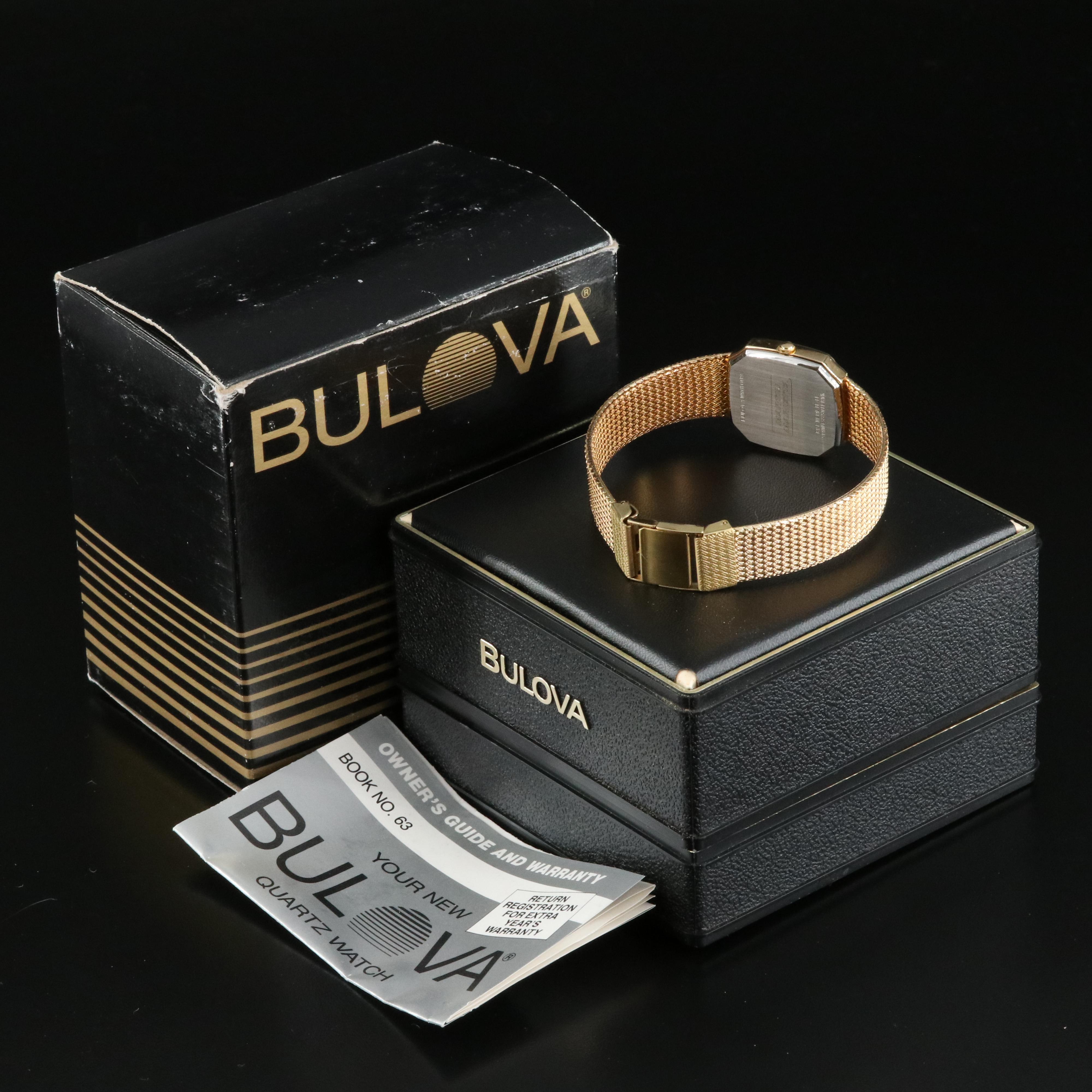Bulova Diamond Accent Quartz Watch