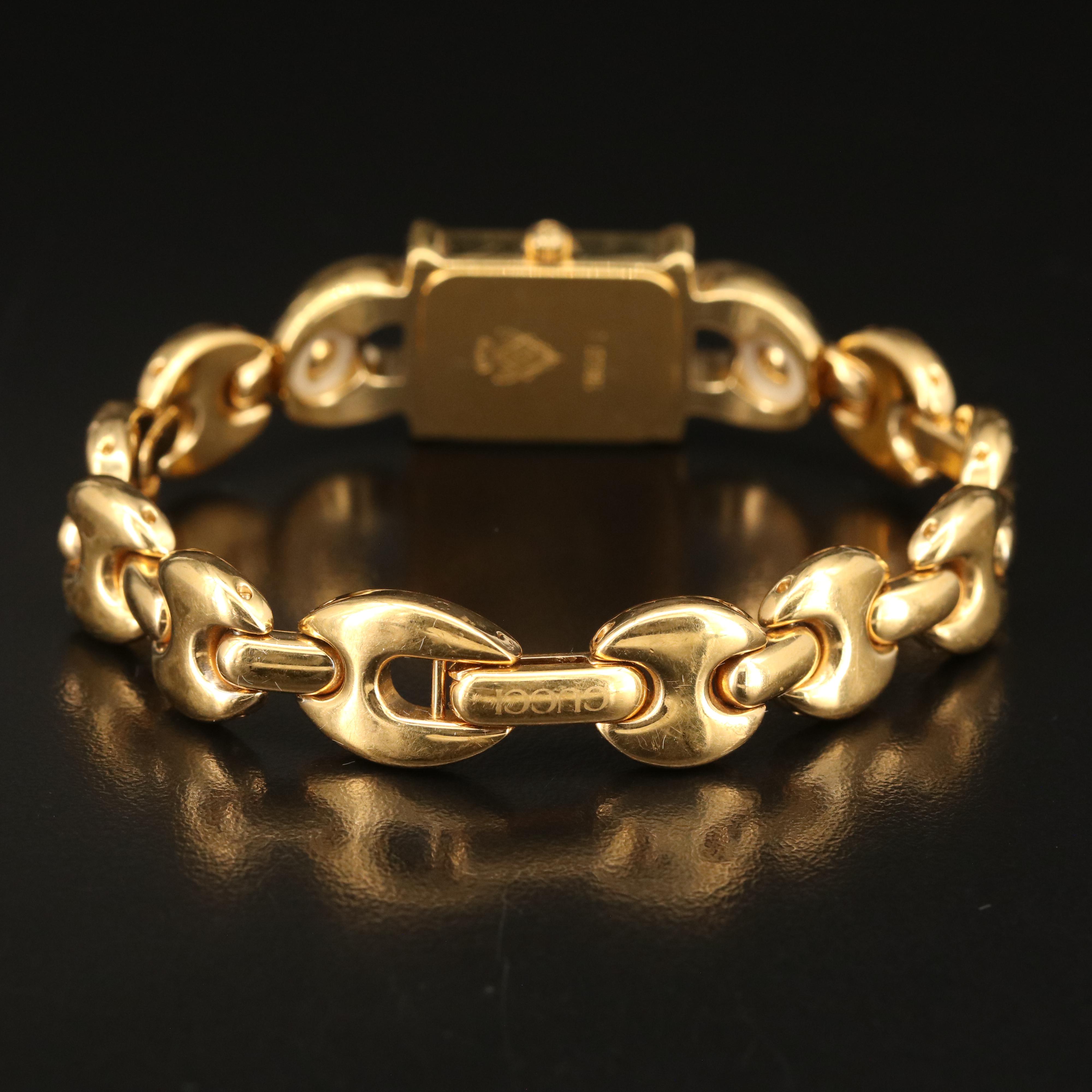 Gucci Swiss Made Gold-Tone Quartz Watch