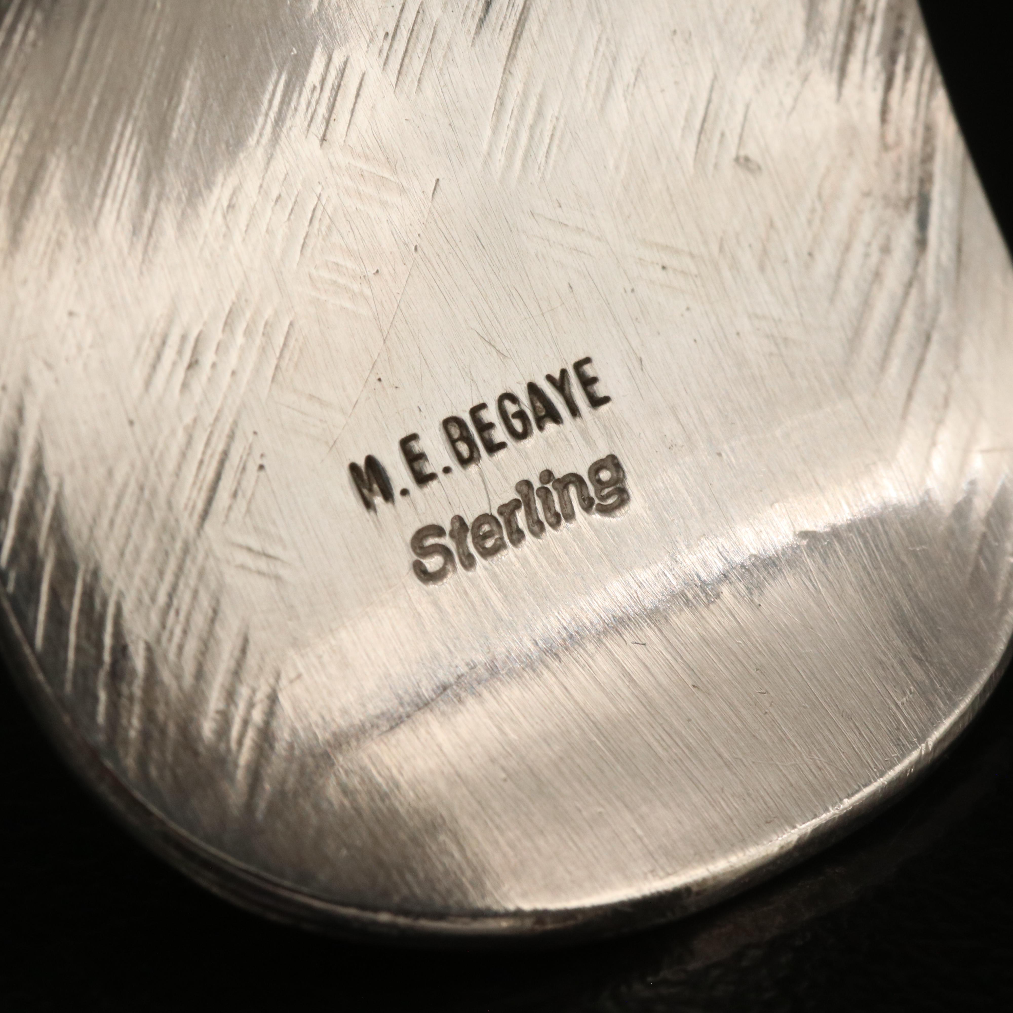 M.E. Begaye Navajo Diné Sterling Cuff