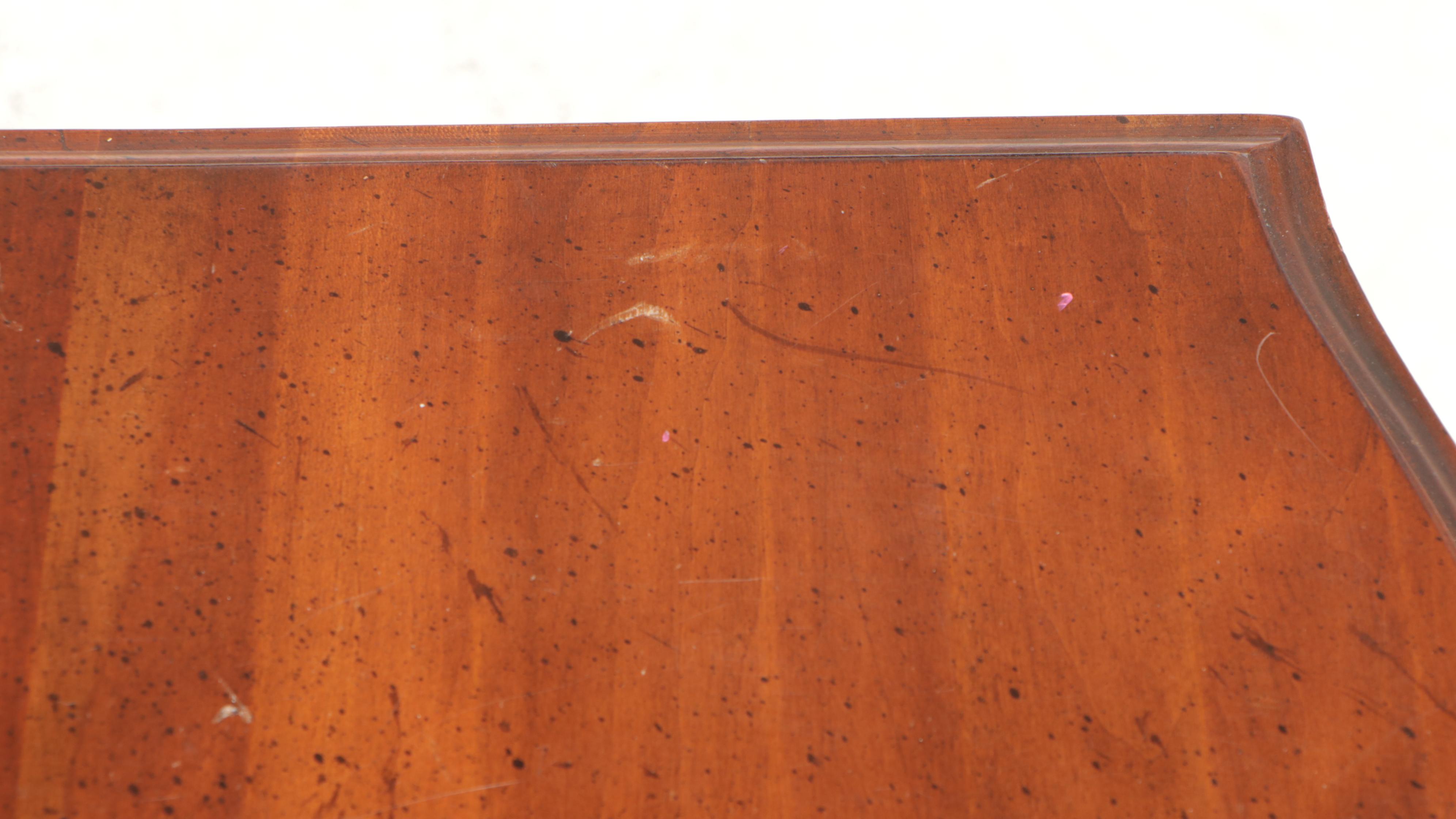 Regency Style Cherrywood Drop-Leaf Console Table, Late 20th Century