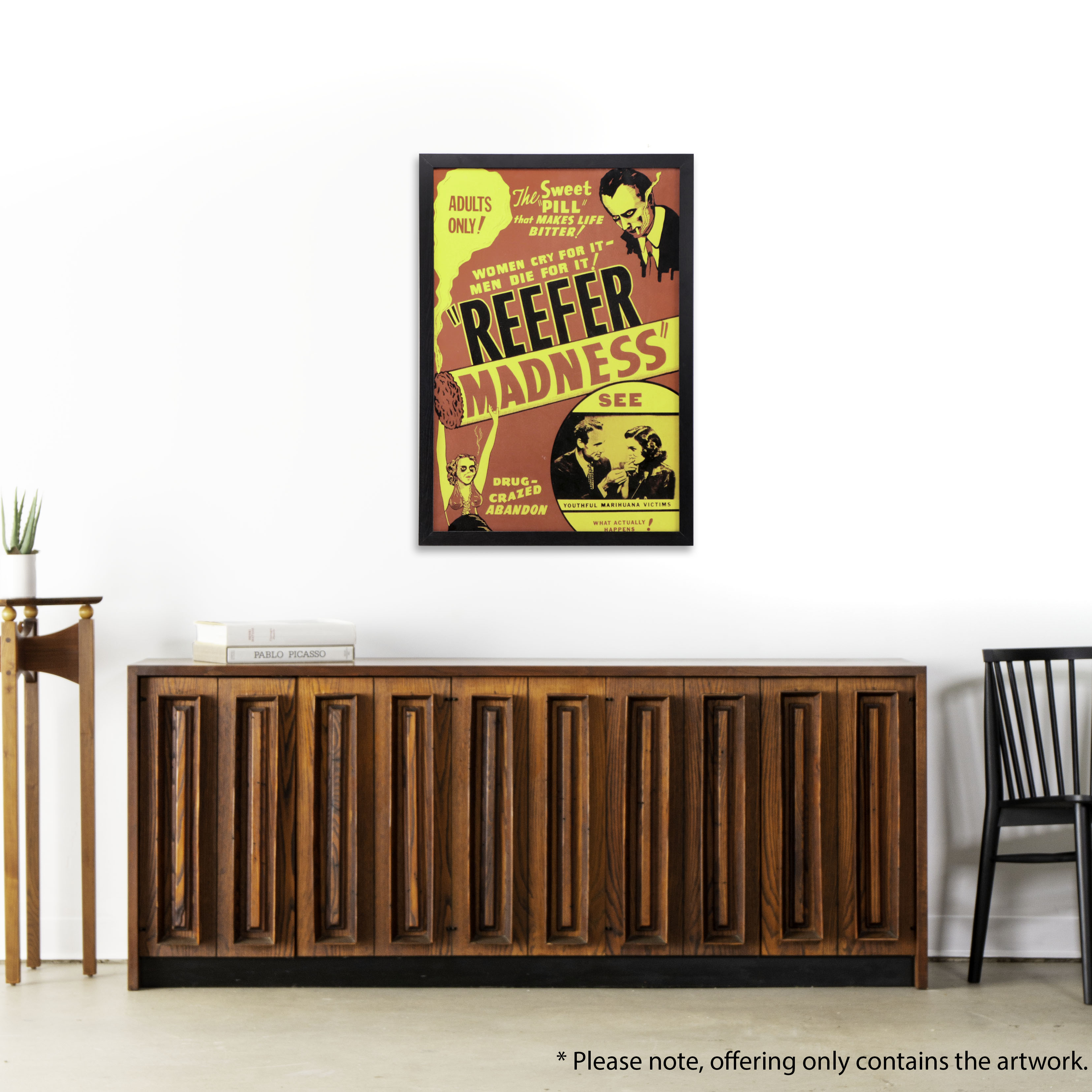 Giclée of Marijuana Propaganda Poster "Reefer Madness"