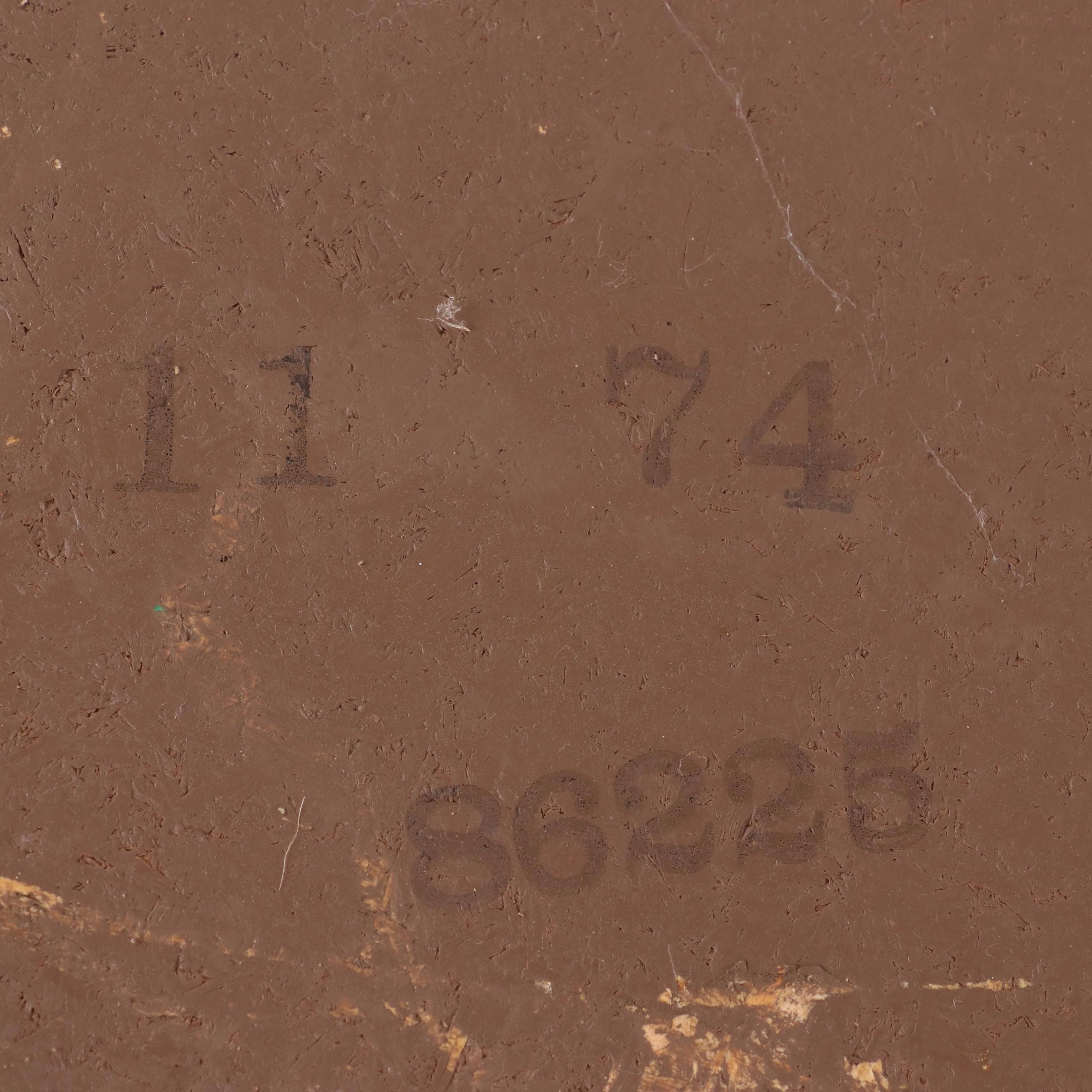 Regency Style Cherrywood-Stained and Metal-Mounted Side Table, Late 20th Century