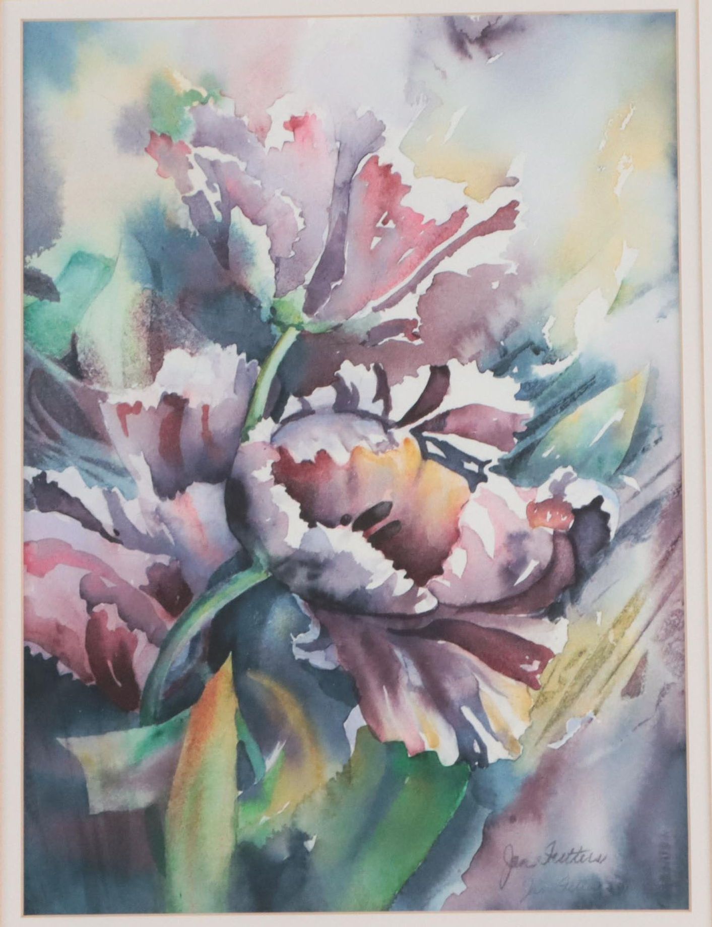 Floral Giclée, 21st Century