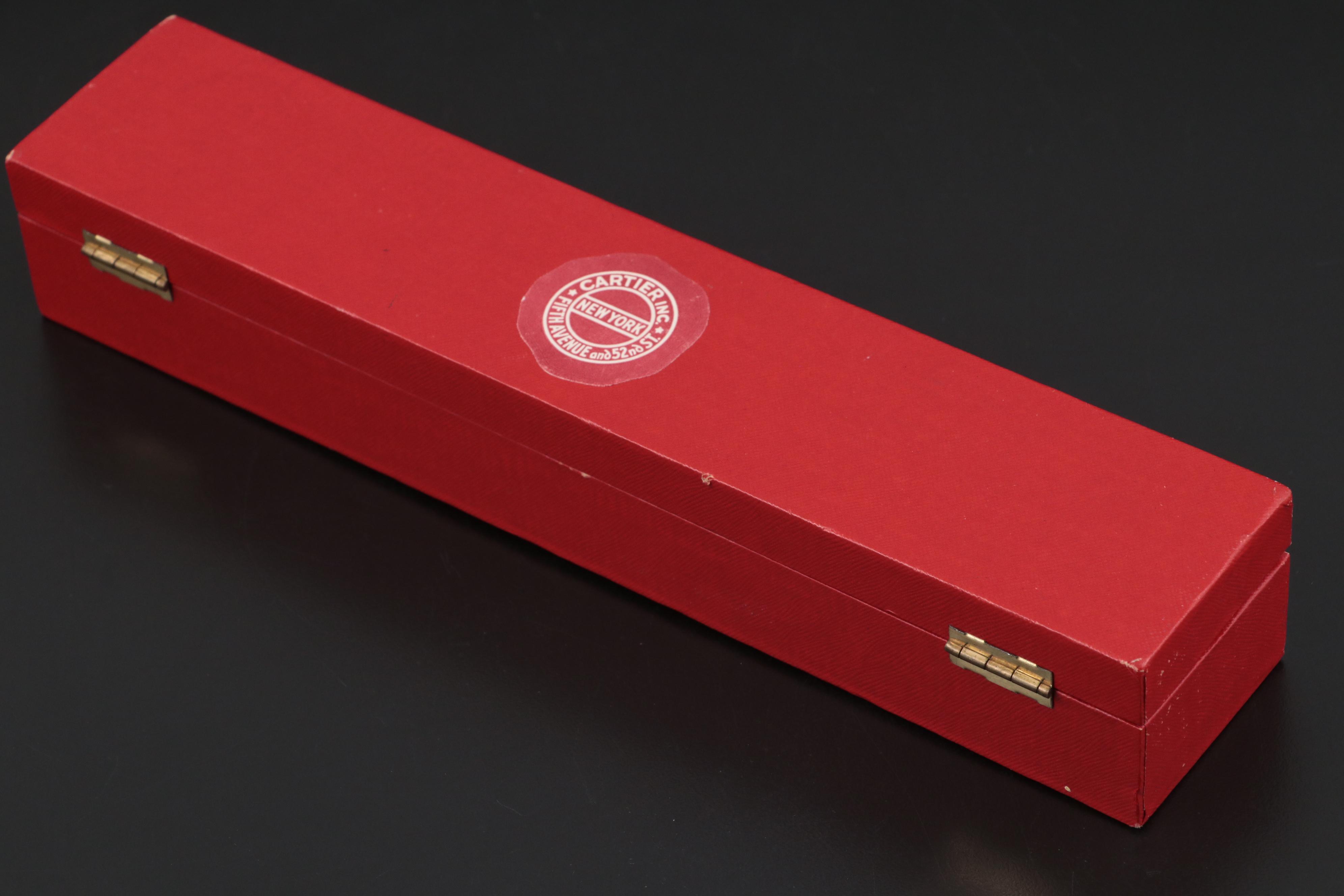 Cartier Sterling Silver Salt and Pepper Shakers, Mid to Late 20th Century