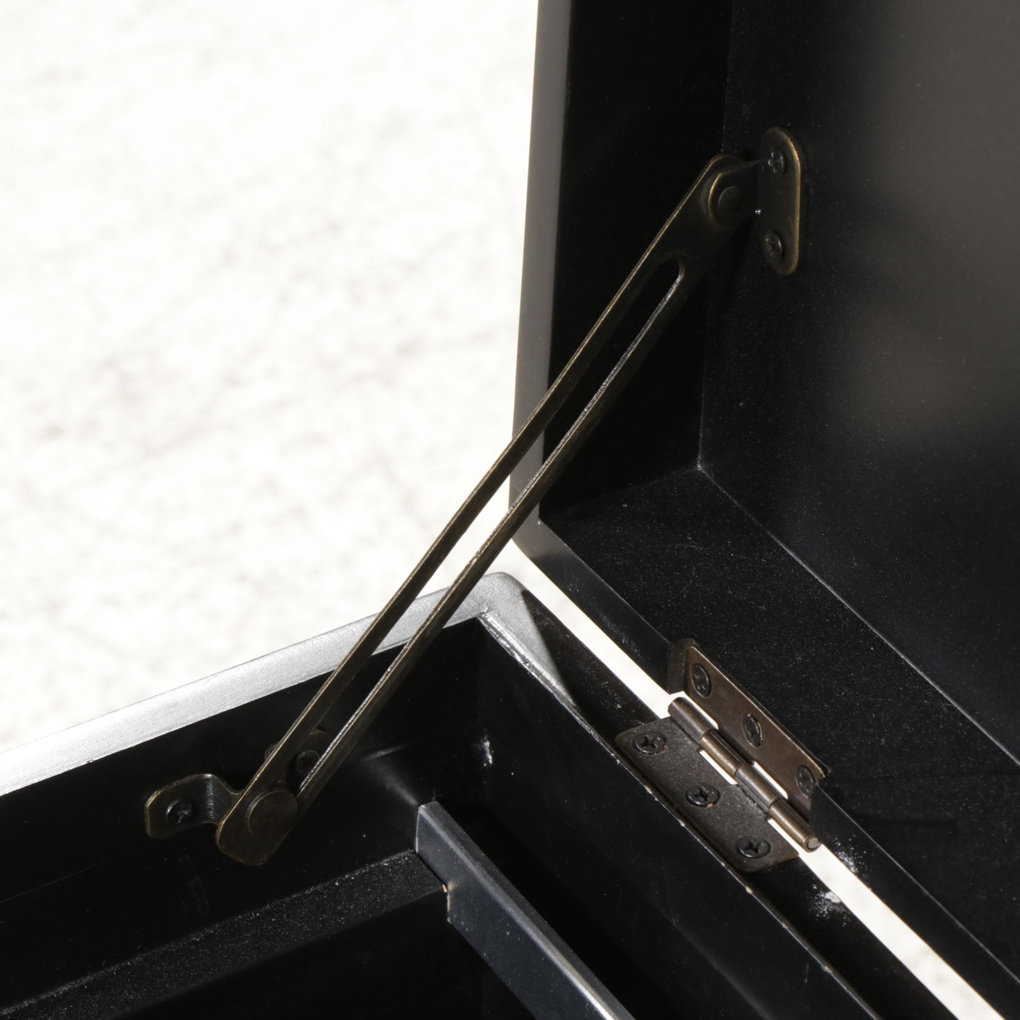 Chest Form Top Opening File Cabinet, 21st Century