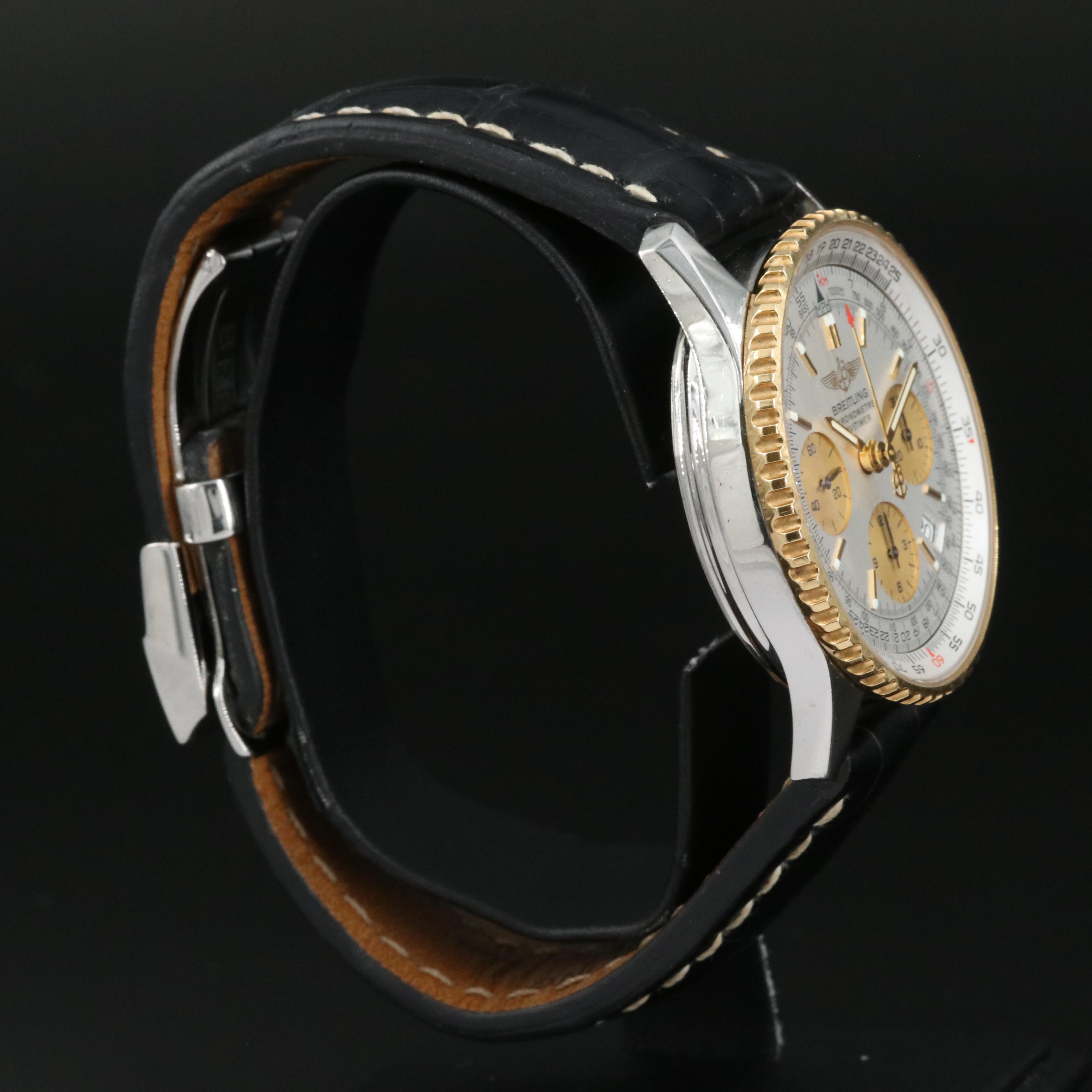 Breitling Navitimer Chronograph 18K and Stainless Steel Watch