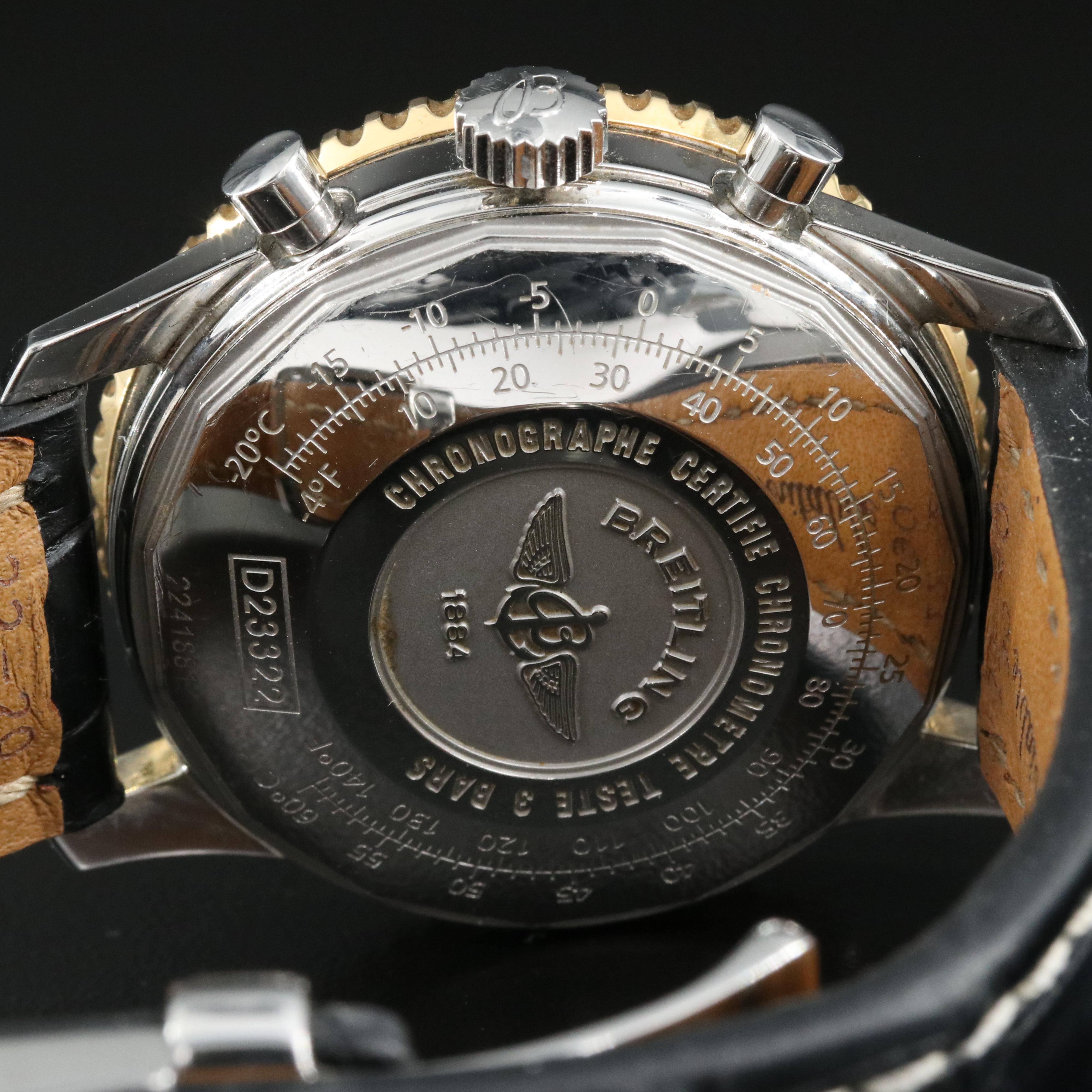 Breitling Navitimer Chronograph 18K and Stainless Steel Watch