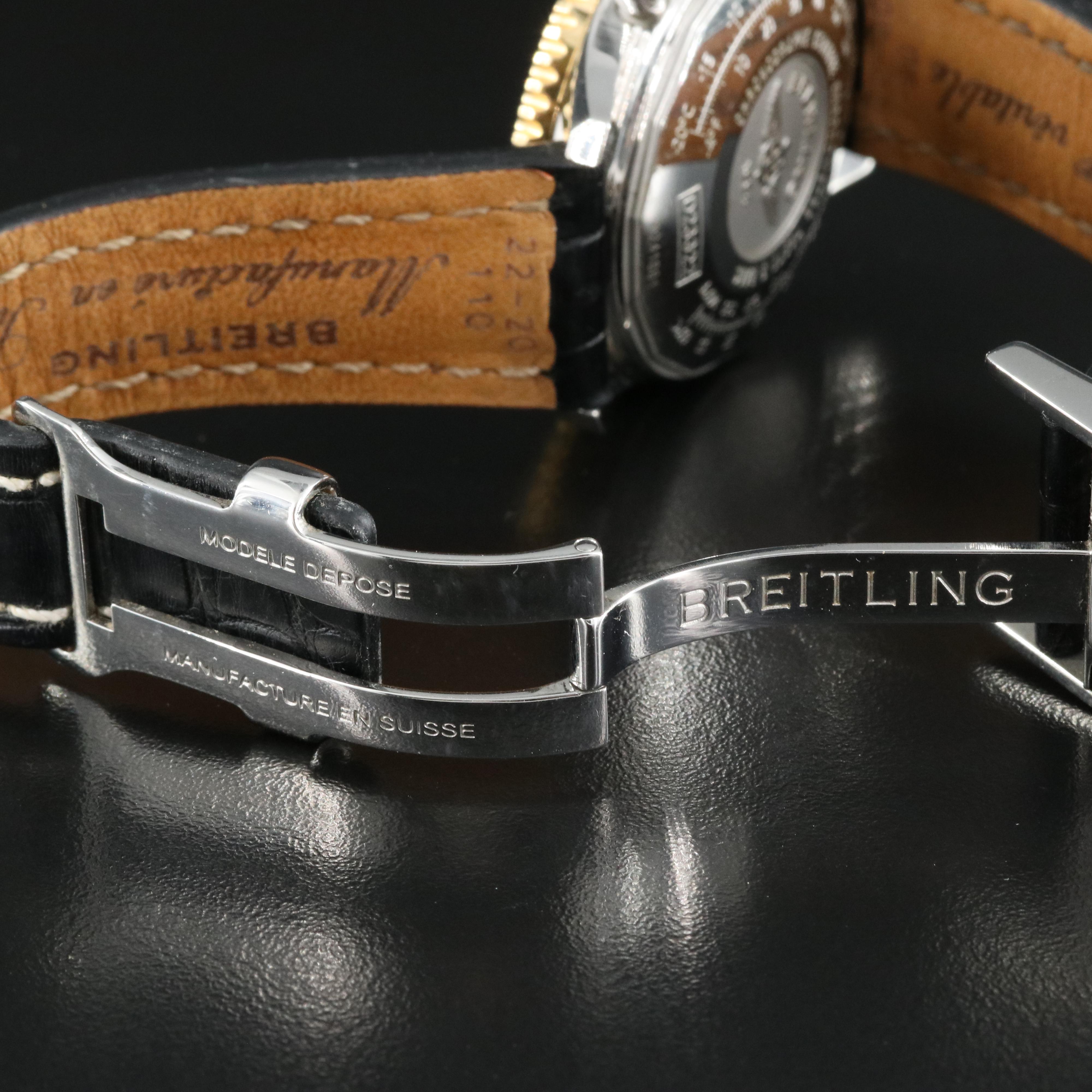 Breitling Navitimer Chronograph 18K and Stainless Steel Watch