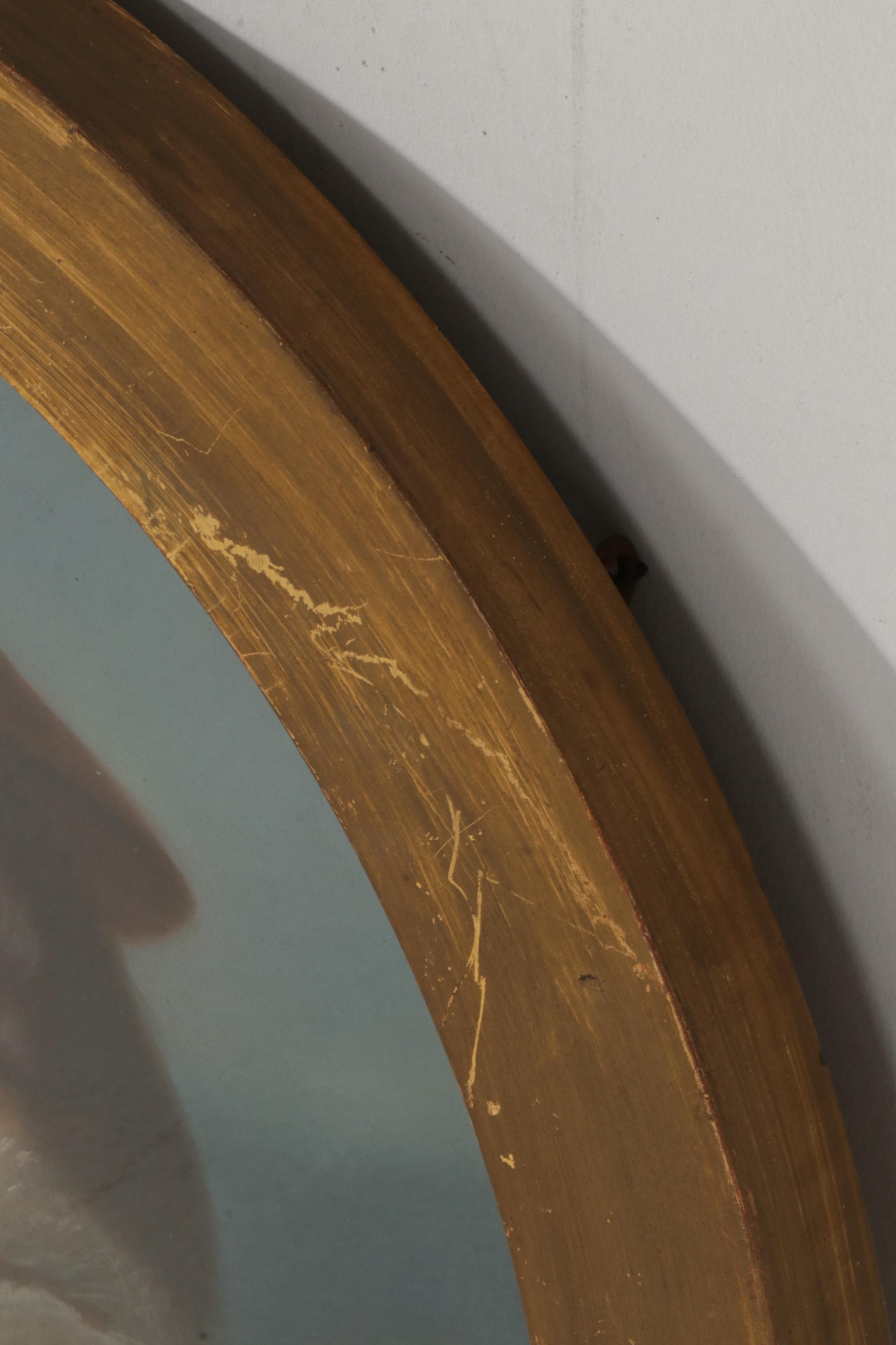 Portrait Pastel Drawing of Young Woman Holding Woodwind Instrument