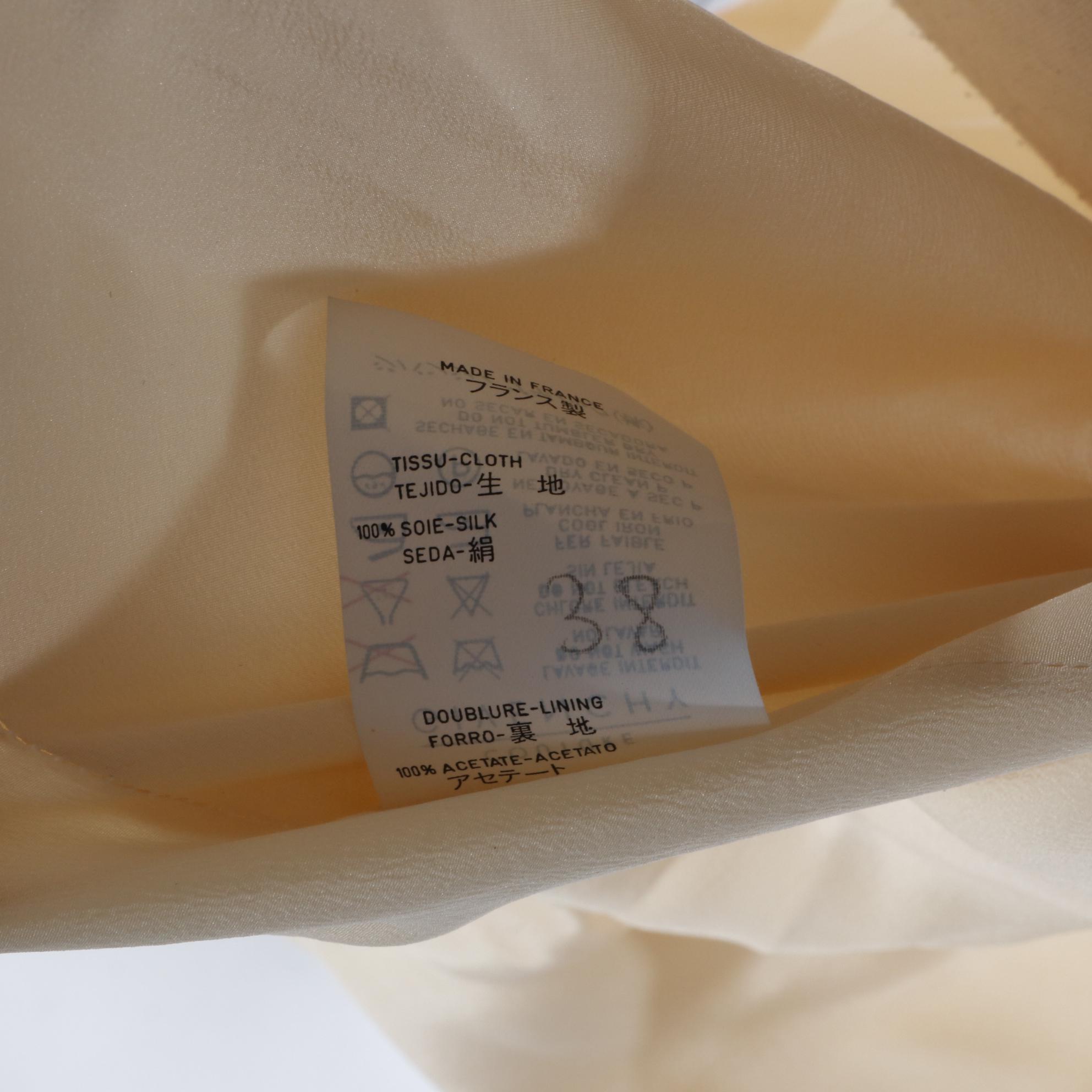 Givenchy Couture Pleated Silk Wrap Dress