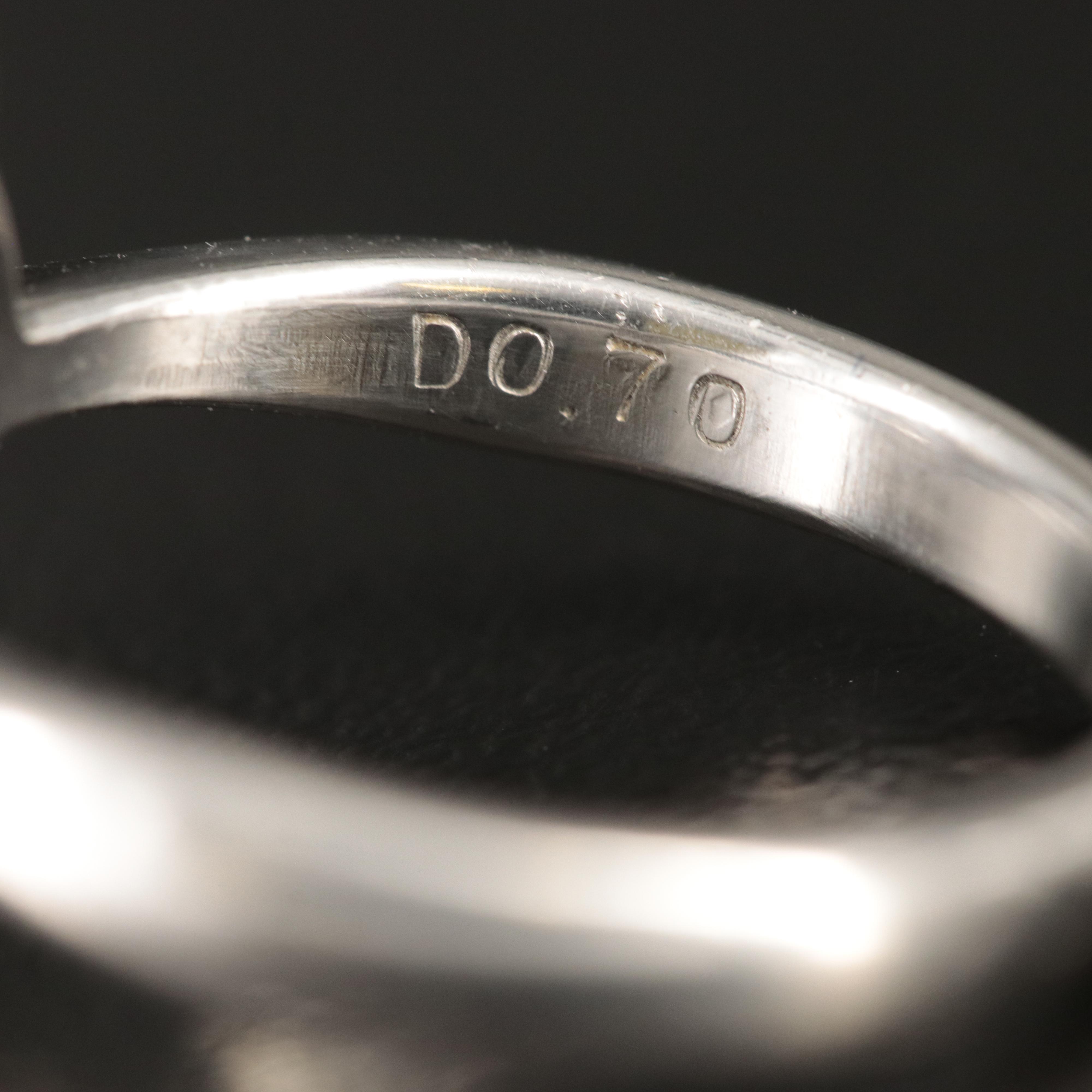 Platinum Opal and Diamond Ring