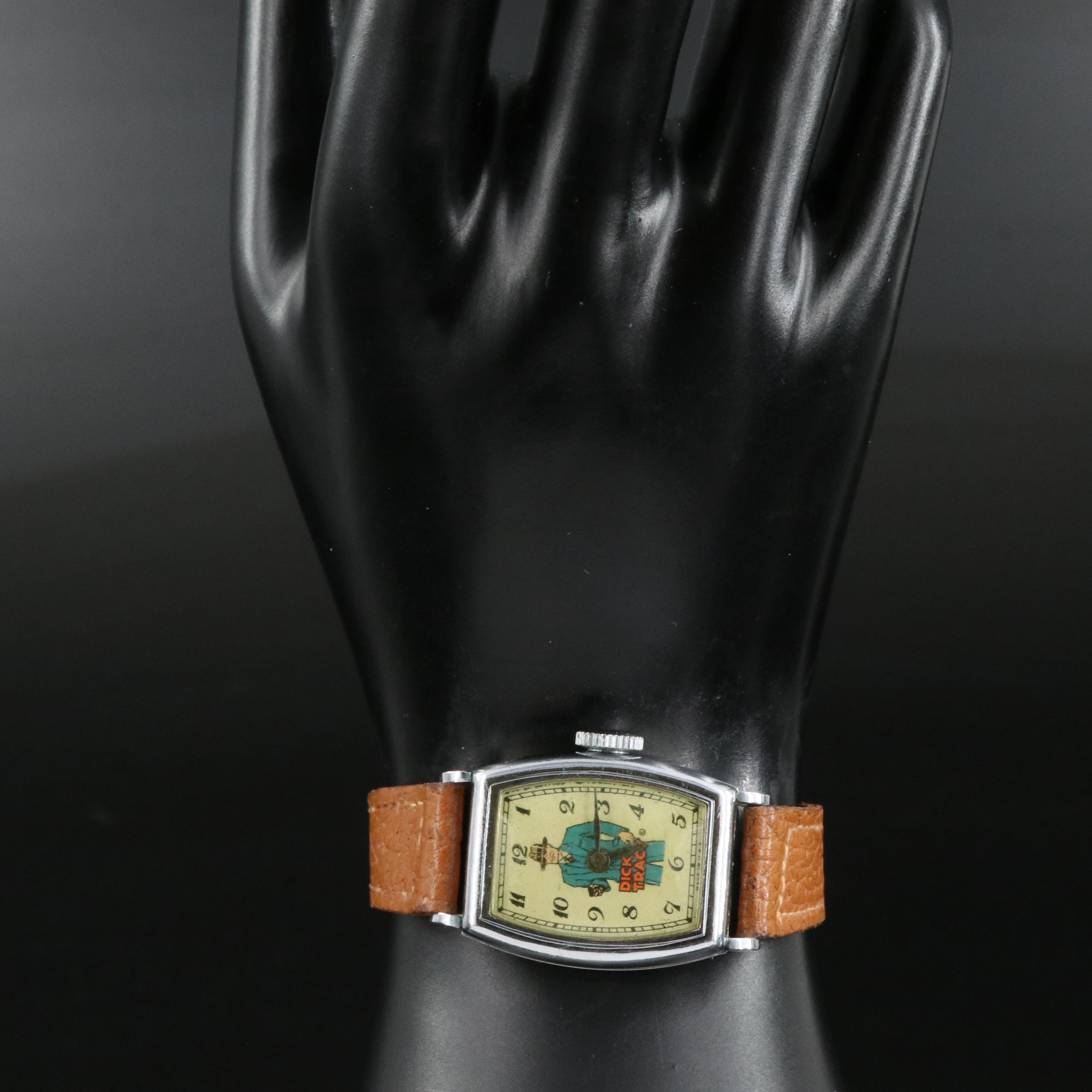 Dick Tracy By New Haven Vintage Hand Wound Watch