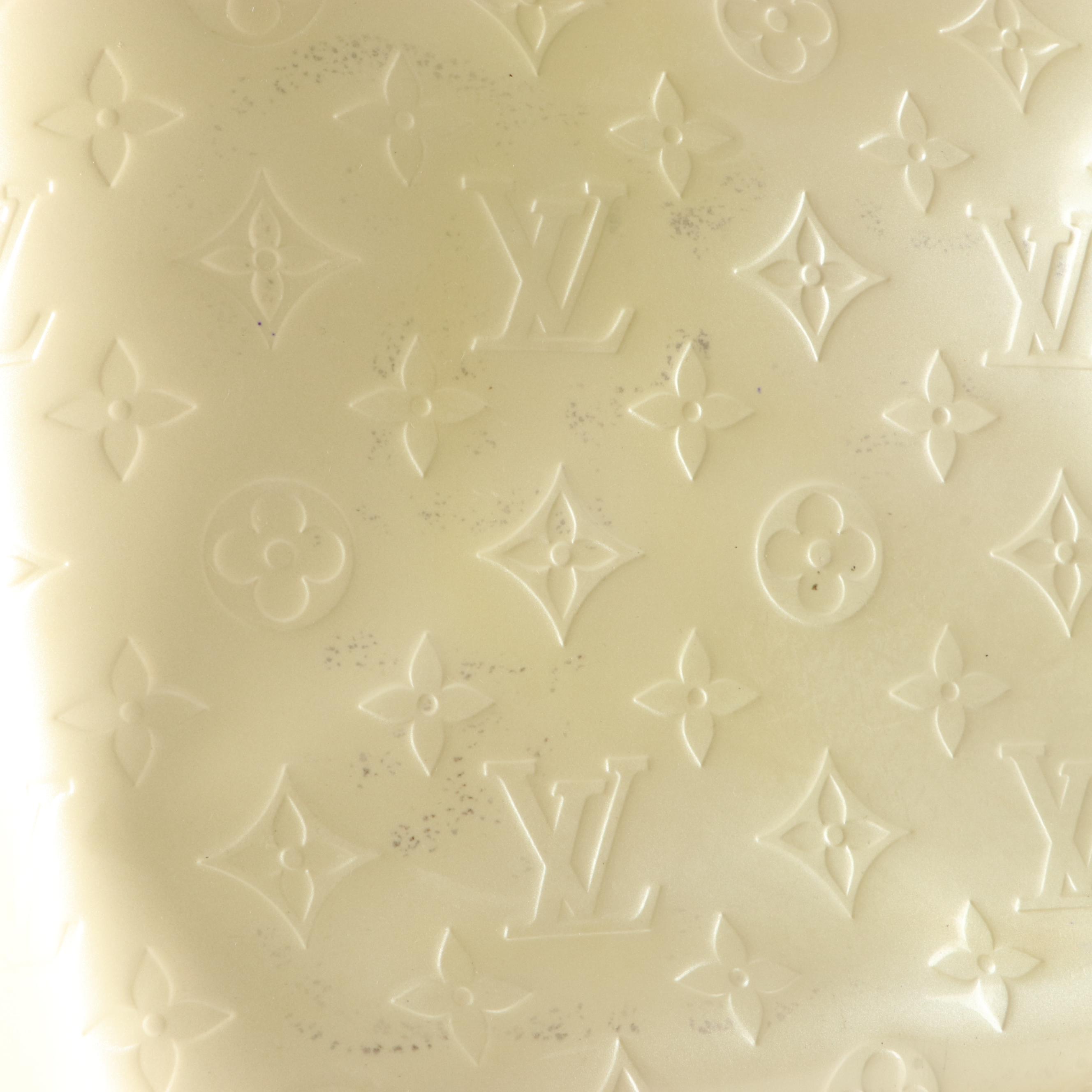 Louis Vuitton Houston Tote in Perle Monogram Vernis and Vachetta Leather