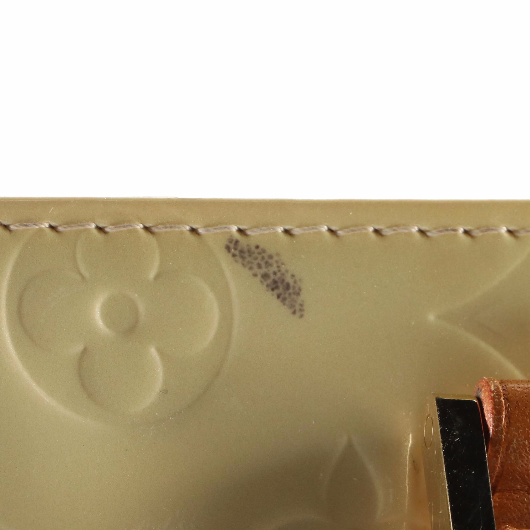 Louis Vuitton Houston Tote in Perle Monogram Vernis and Vachetta Leather