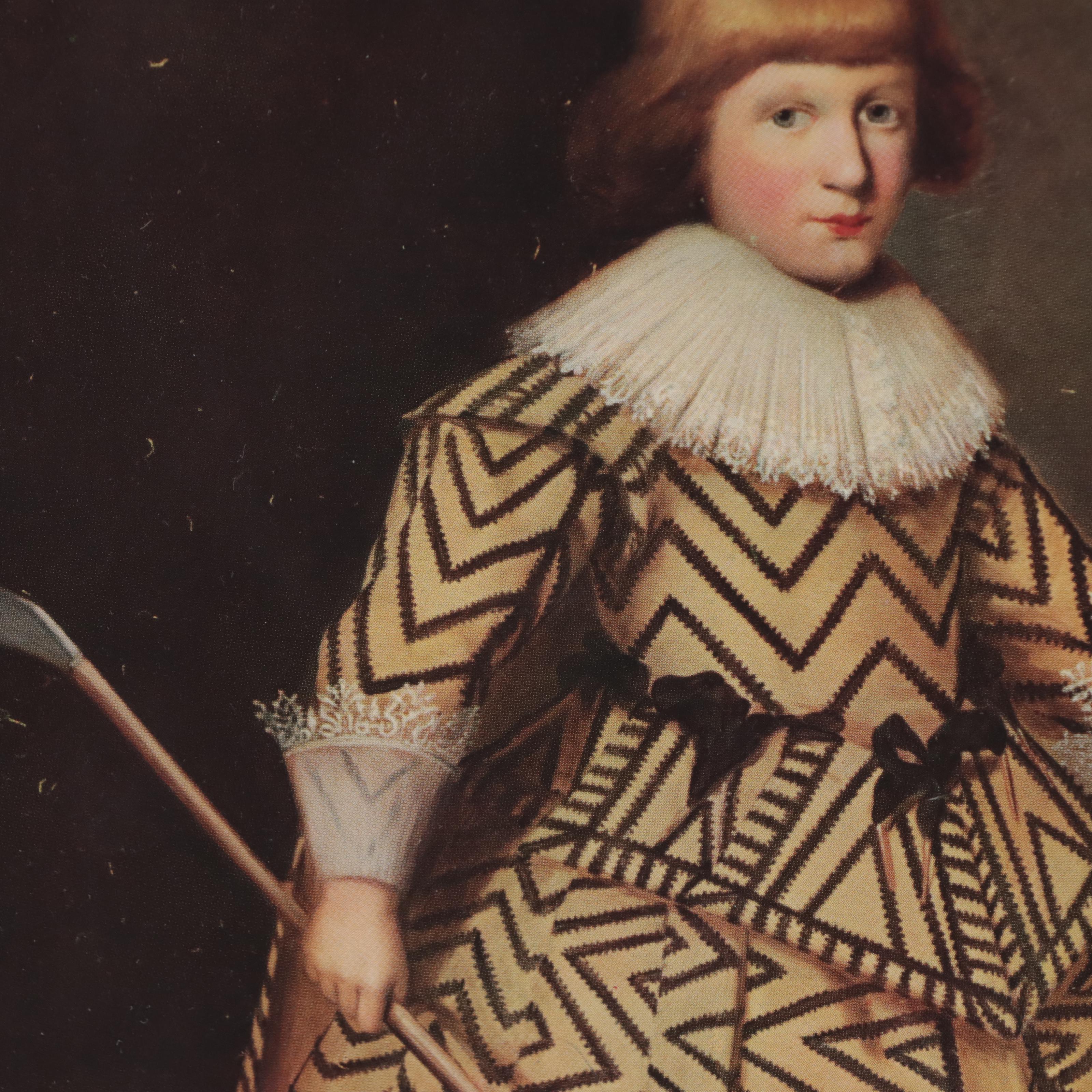 Portrait Offset Lithograph After Wybrand de Geest and More, Late 20th Century