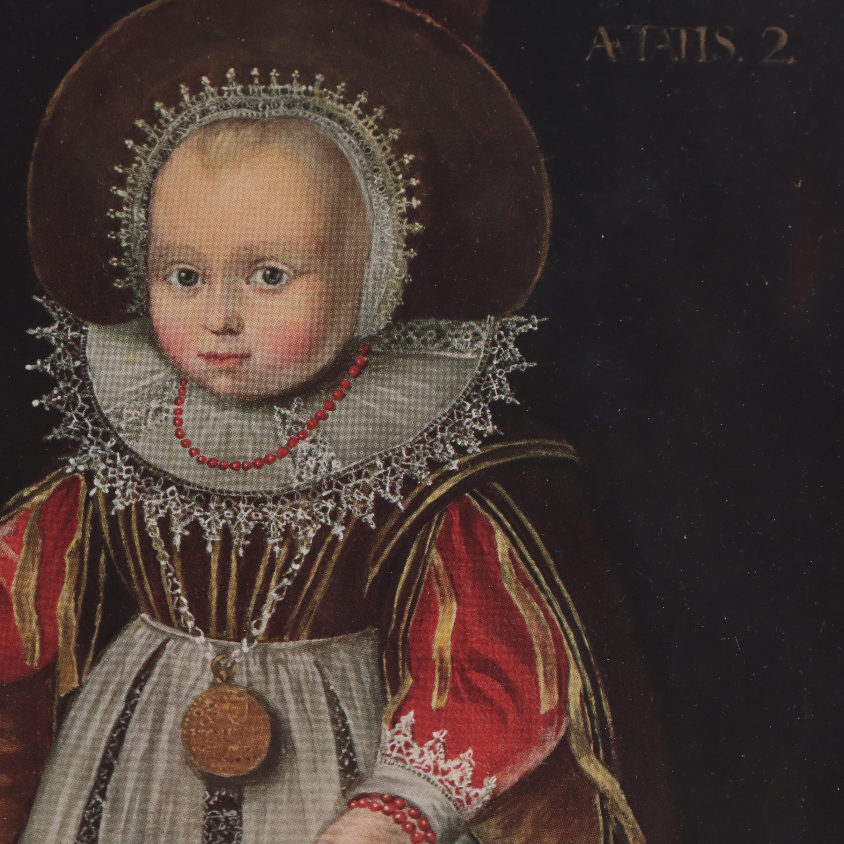 Portrait Offset Lithograph After Wybrand de Geest and More, Late 20th Century