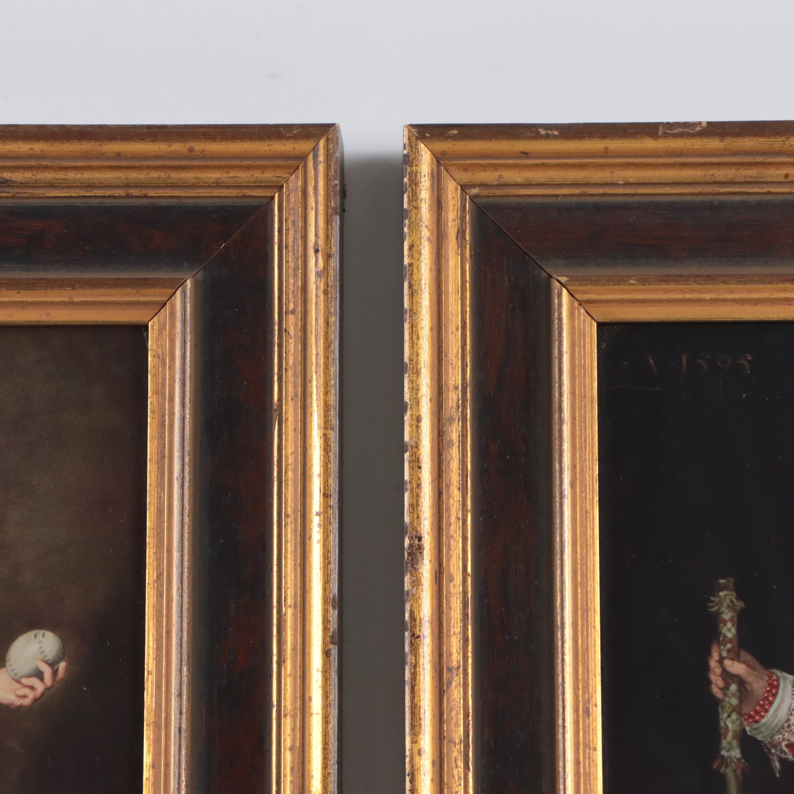 Portrait Offset Lithograph After Wybrand de Geest and More, Late 20th Century