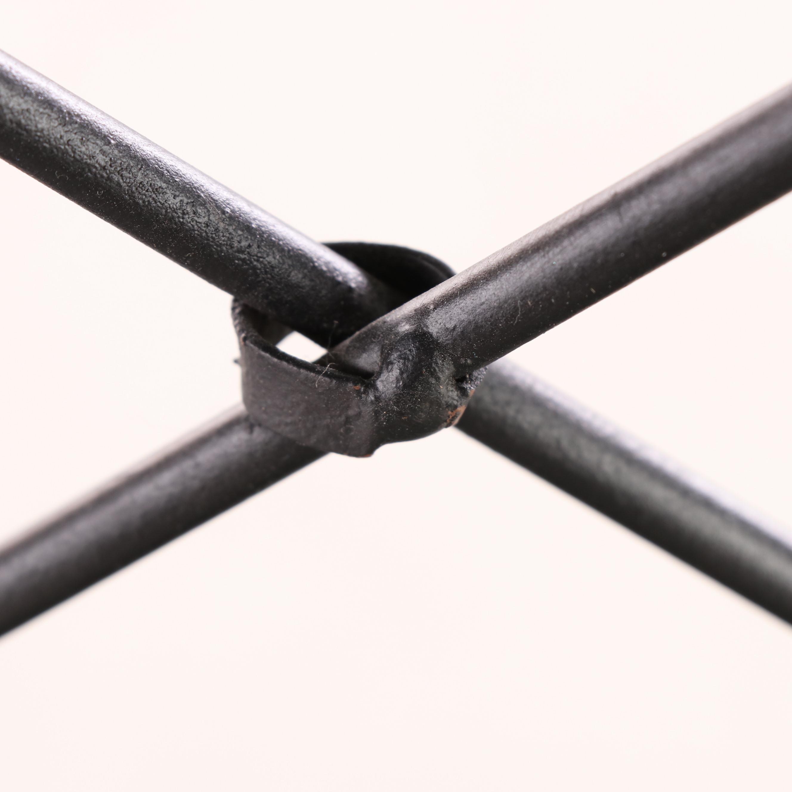 Patinated Metal and Travertine Top Console Table