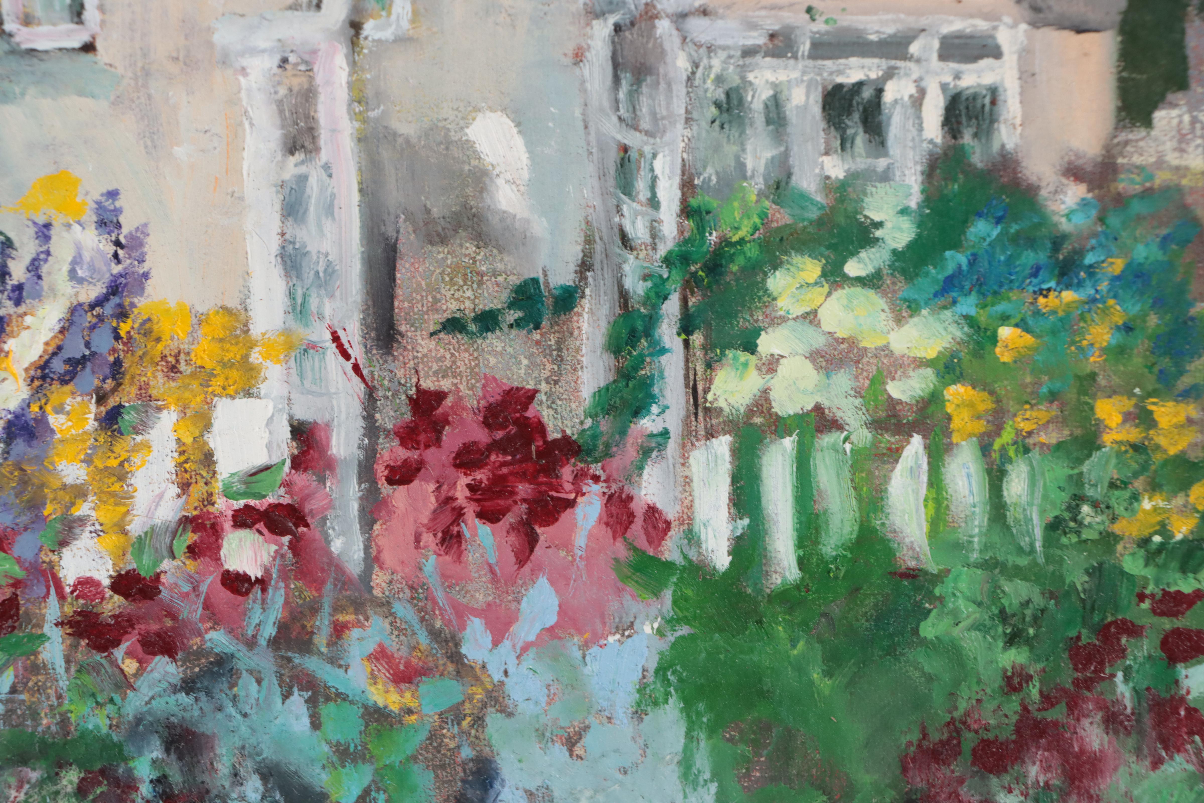 Susan Grier Oil Painting of House Portrait