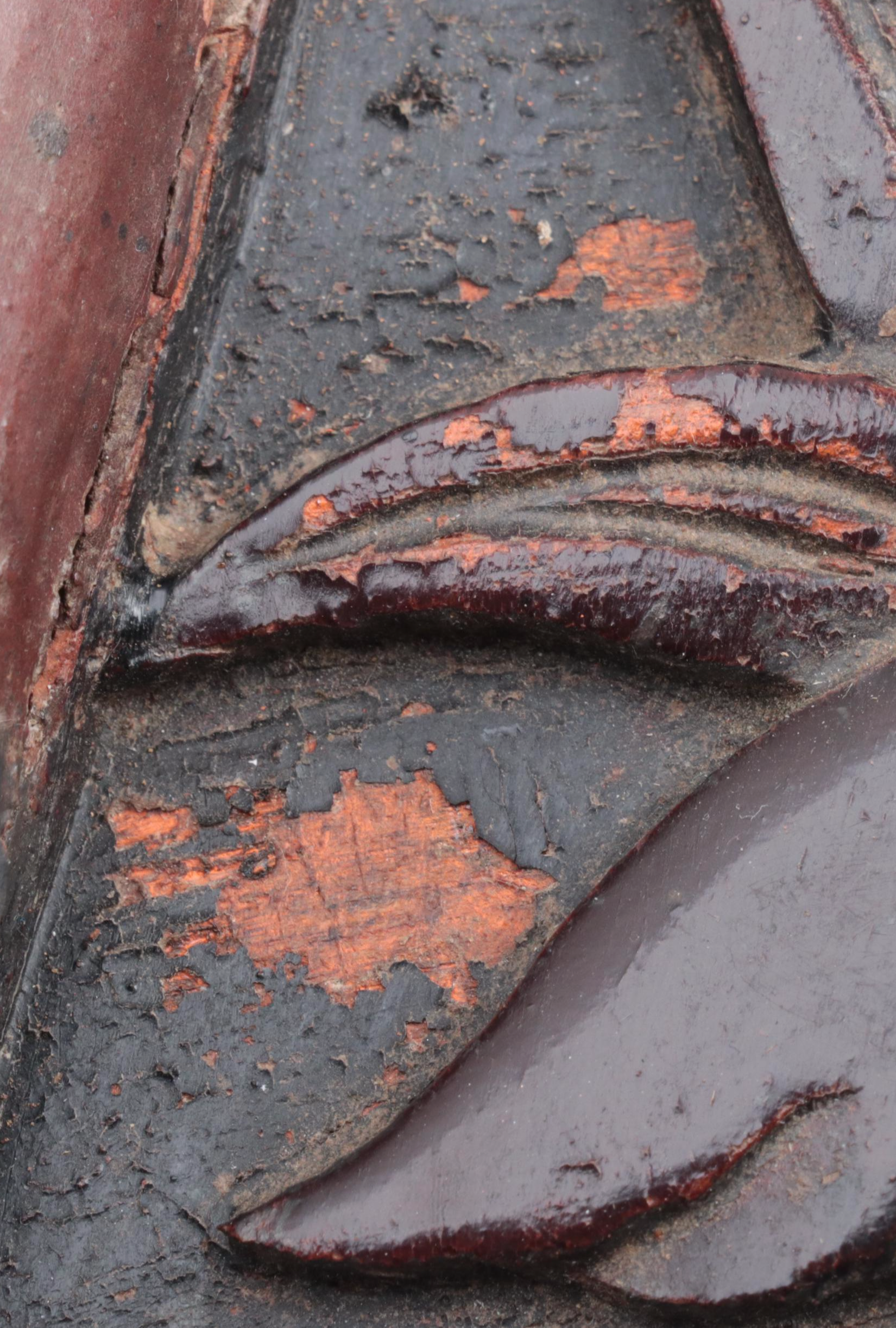 Vietnamese Wood Lacquer Temple Commemorative Plaques, Early 20th C