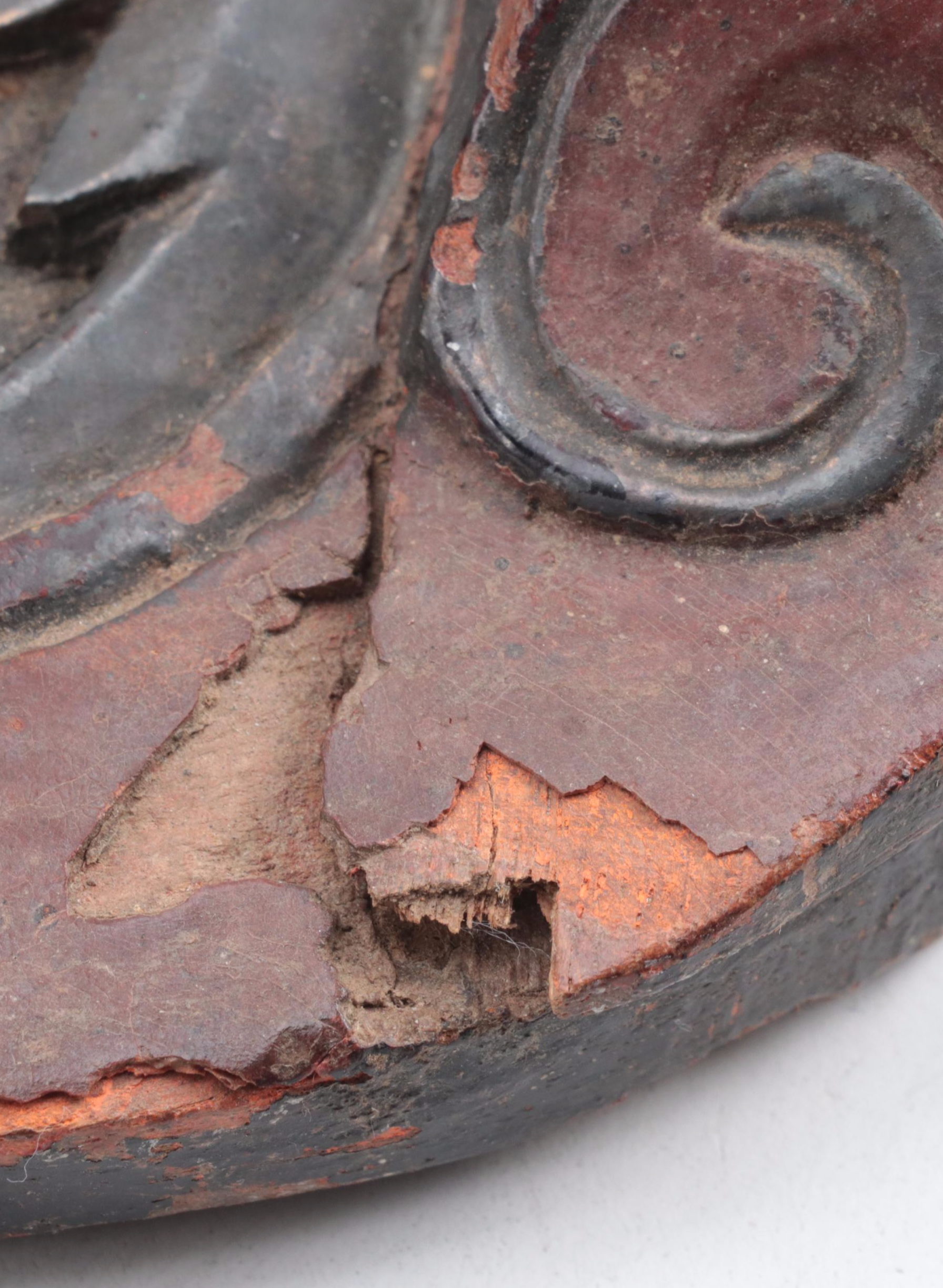 Vietnamese Wood Lacquer Temple Commemorative Plaques, Early 20th C