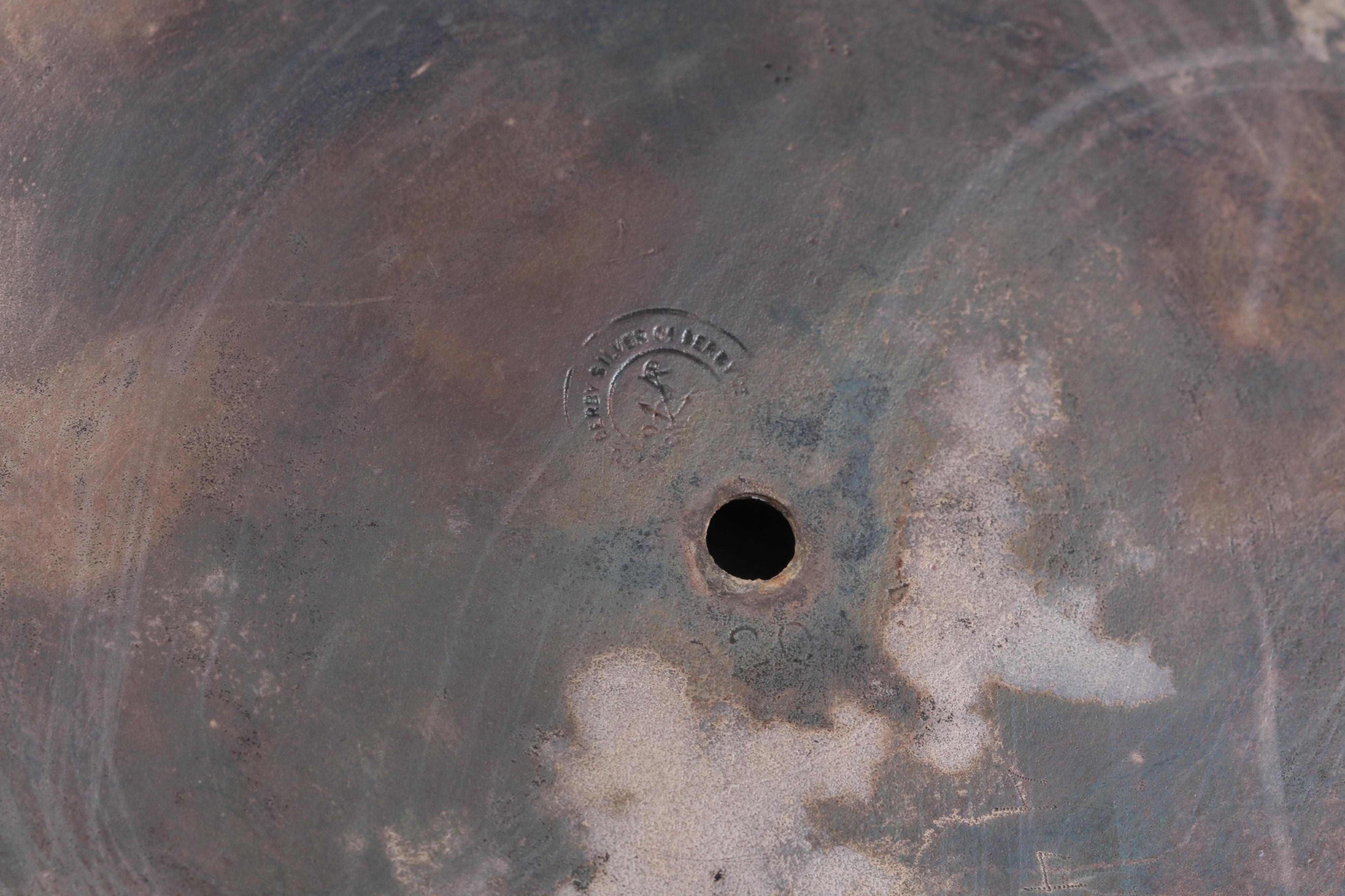 Derby Aesthetic Movement Silver Plate Tilting Water Pitcher on Stand