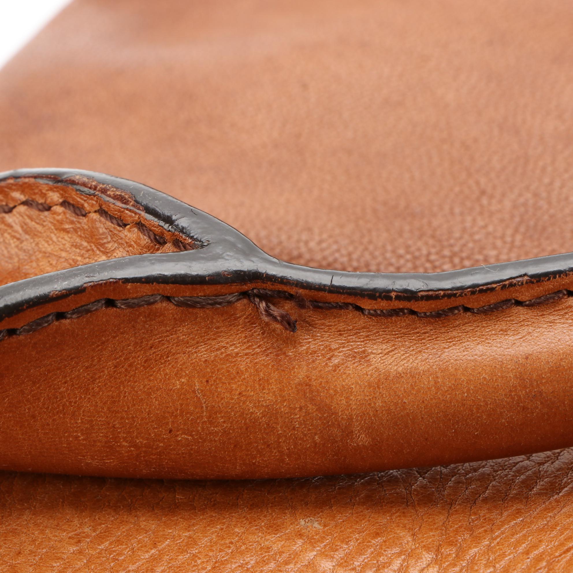 Burberry Top Handle Tote in Bicolor Leather with Shoulder Strap