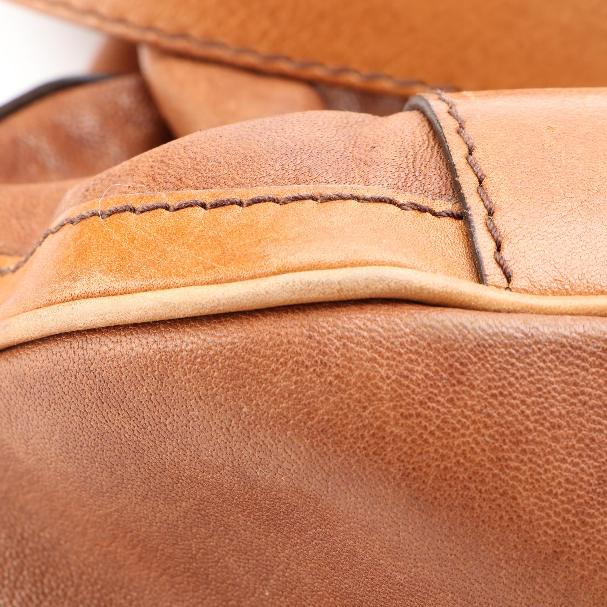 Burberry Top Handle Tote in Bicolor Leather with Shoulder Strap