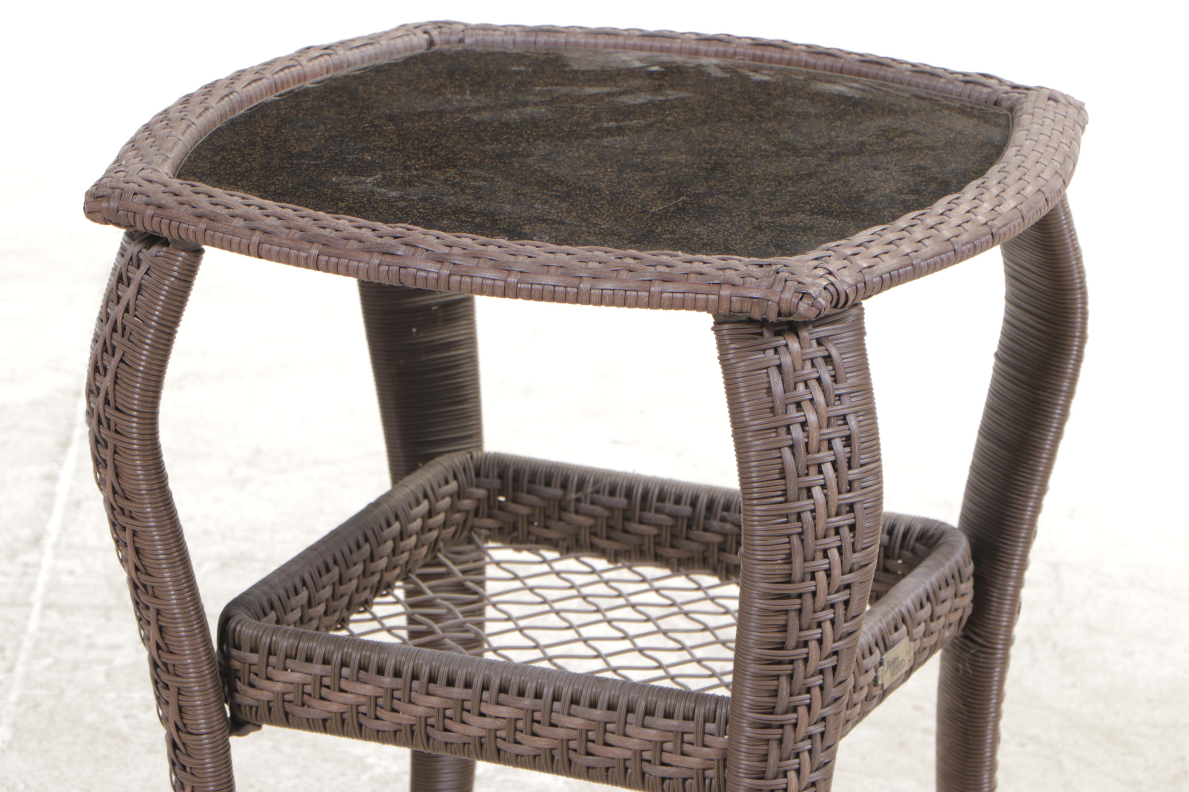 Three-Piece Better Homes and Gardens Resin Wicker Patio Lounge Set