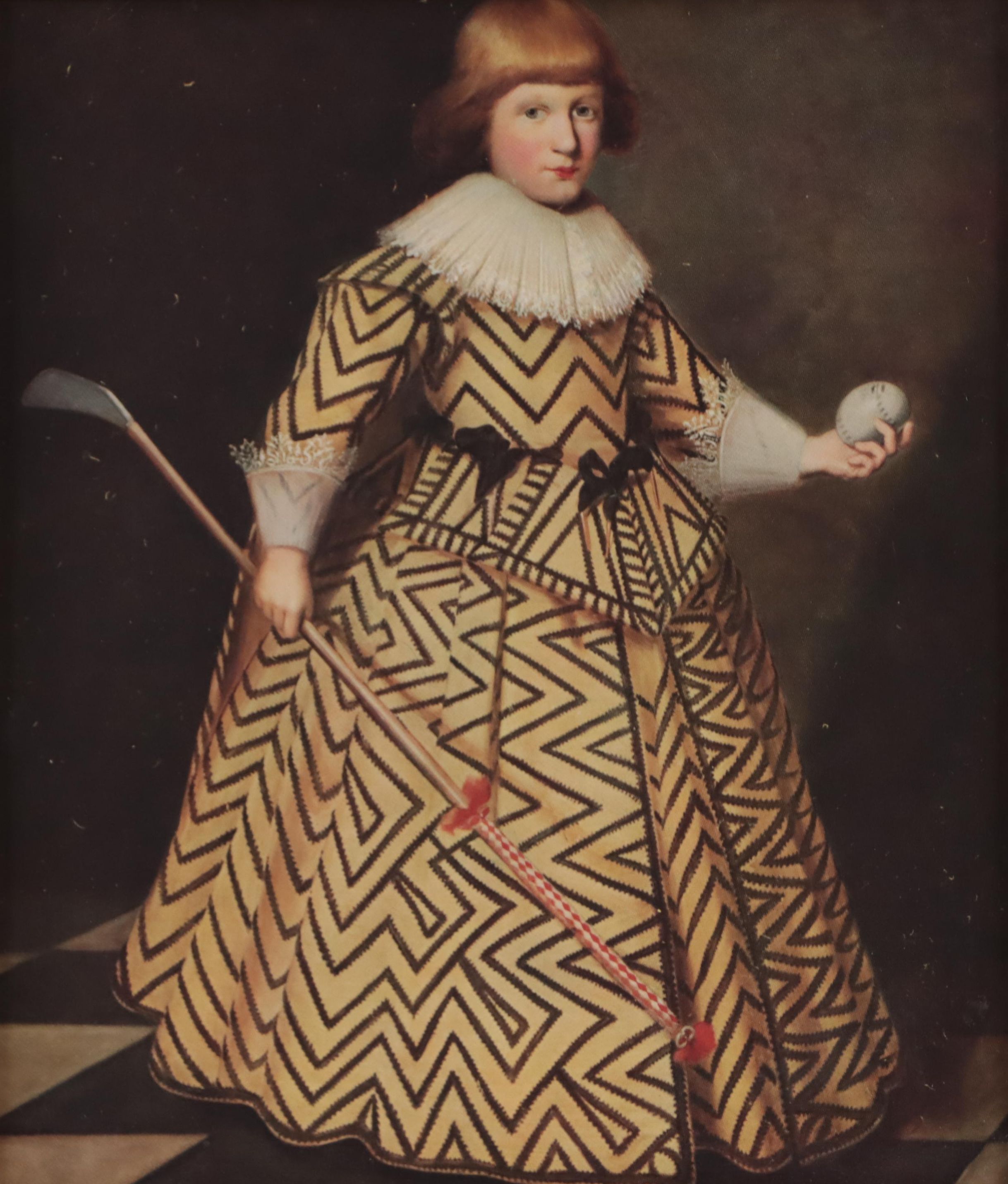 Portrait Offset Lithograph After Wybrand de Geest and More, Late 20th Century