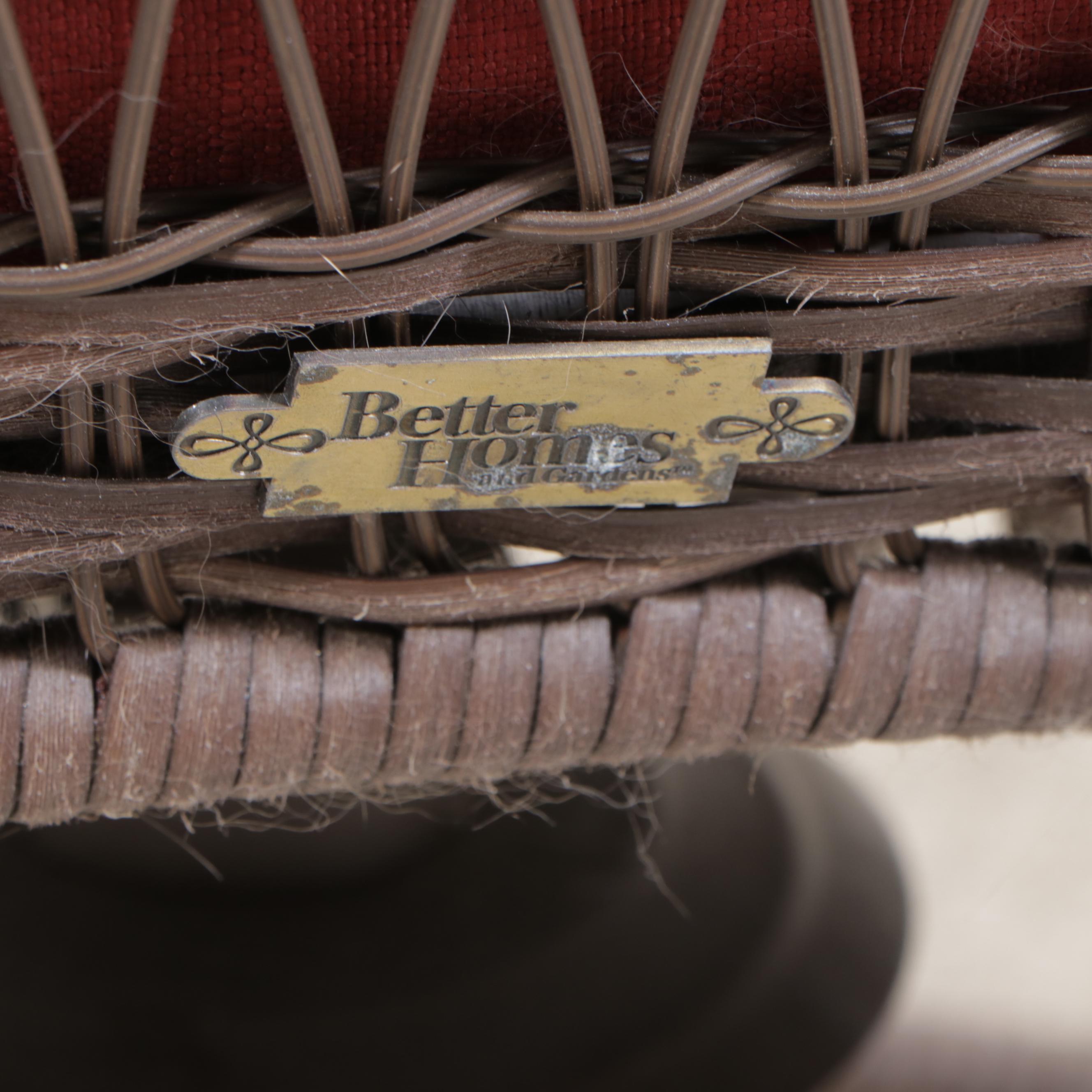 Three-Piece Better Homes and Gardens Resin Wicker Patio Lounge Set