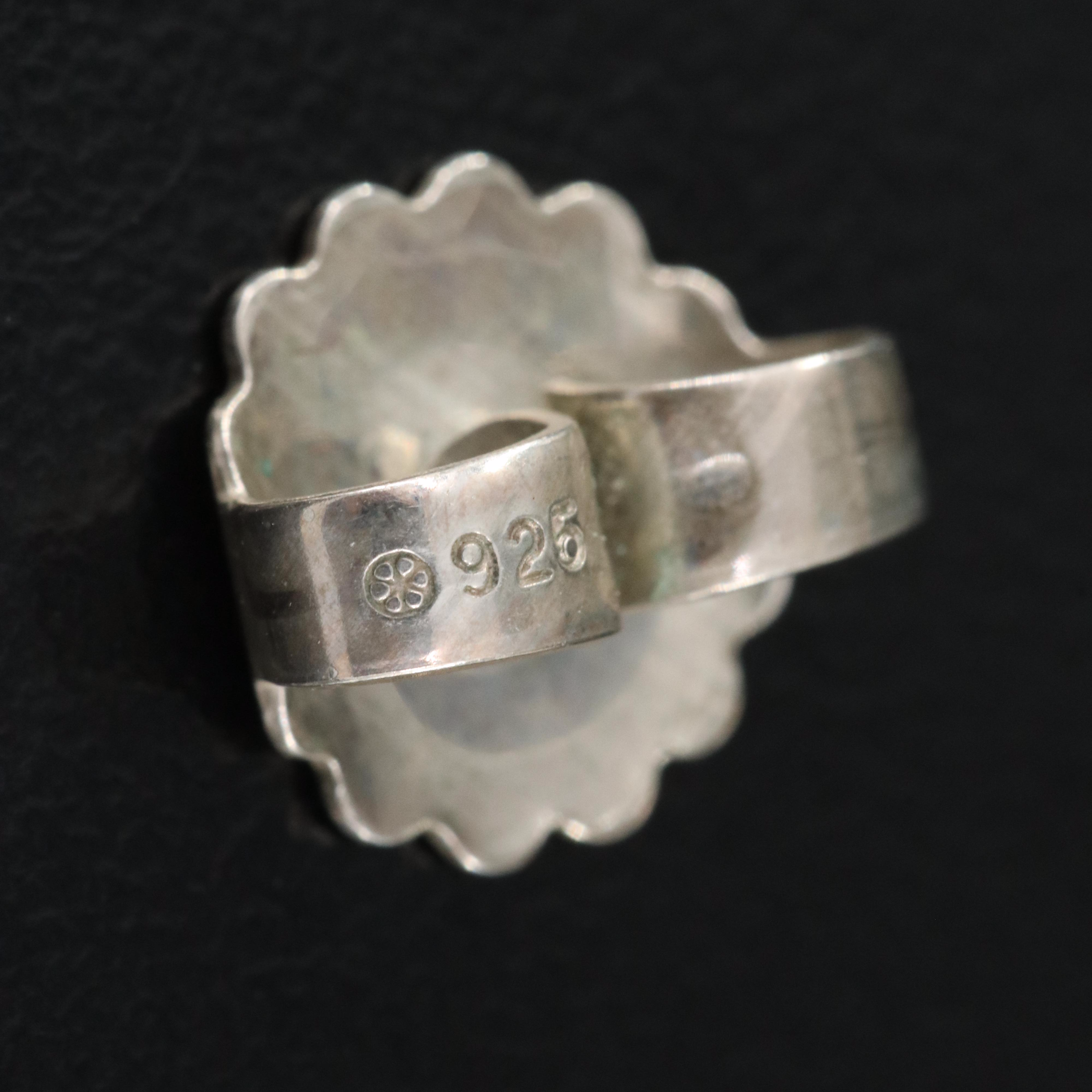 John Hardy "Dot Nuansa" Sterling J Hoop Earrings