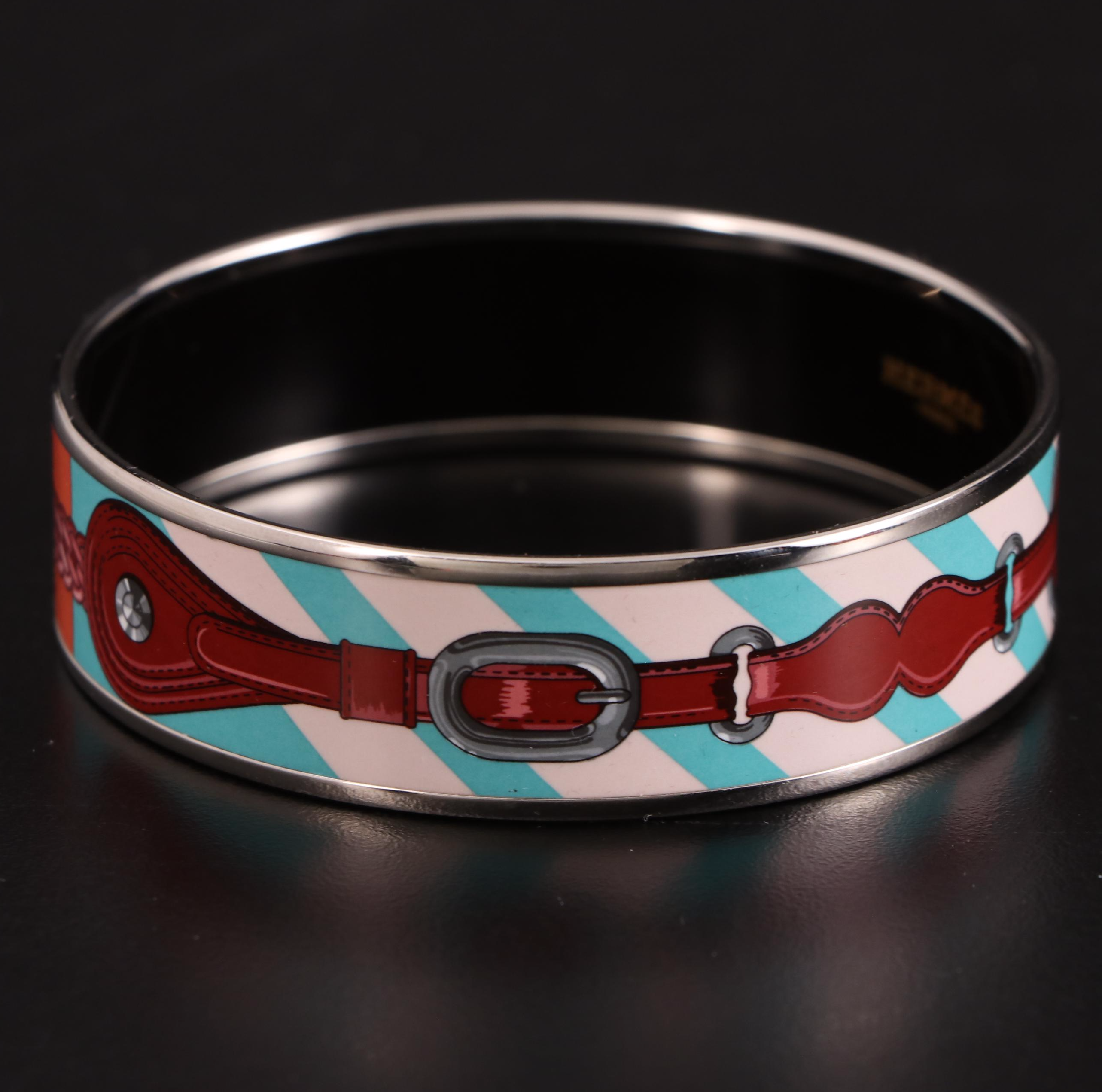 Hermès Equestrian Wide Bangle