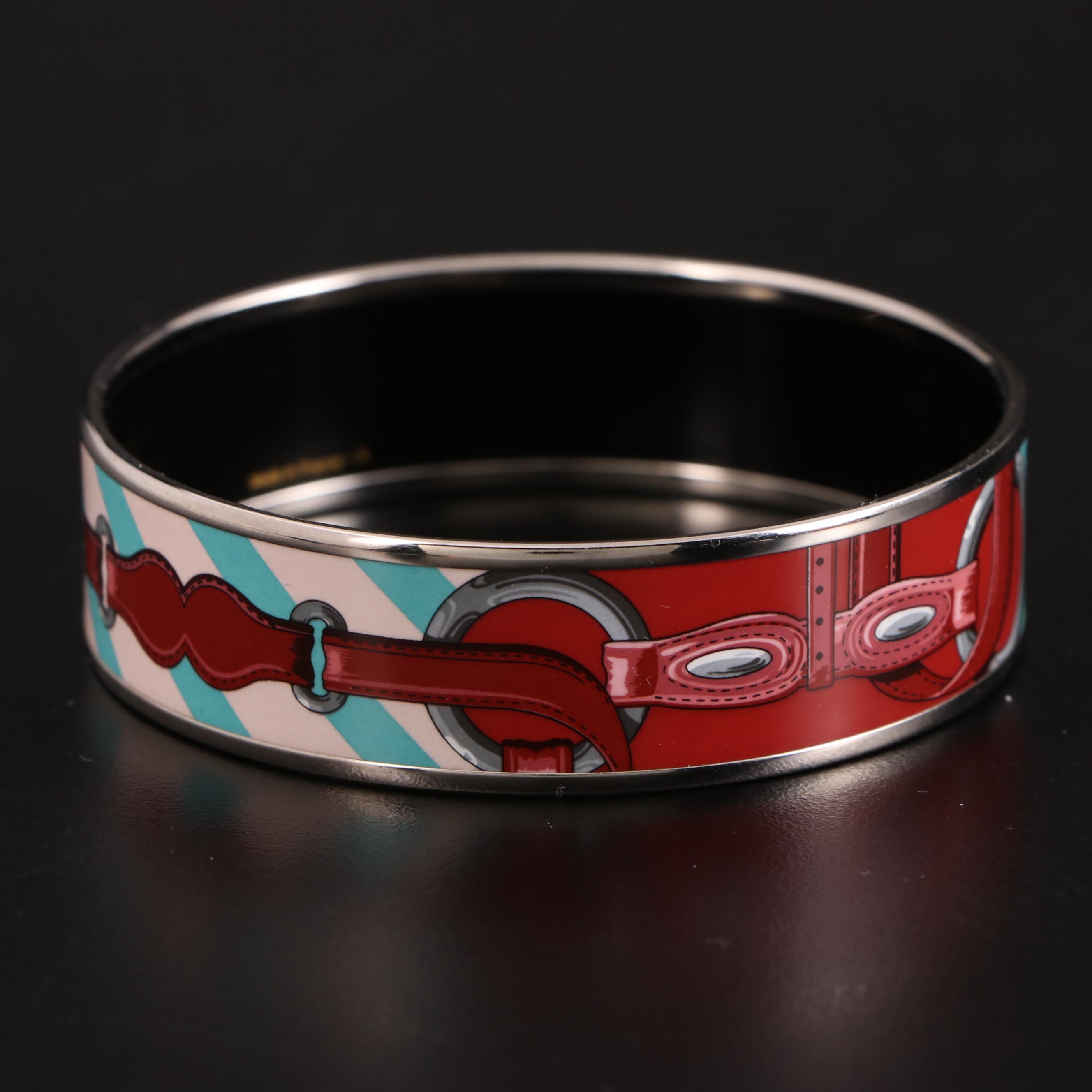 Hermès Equestrian Wide Bangle