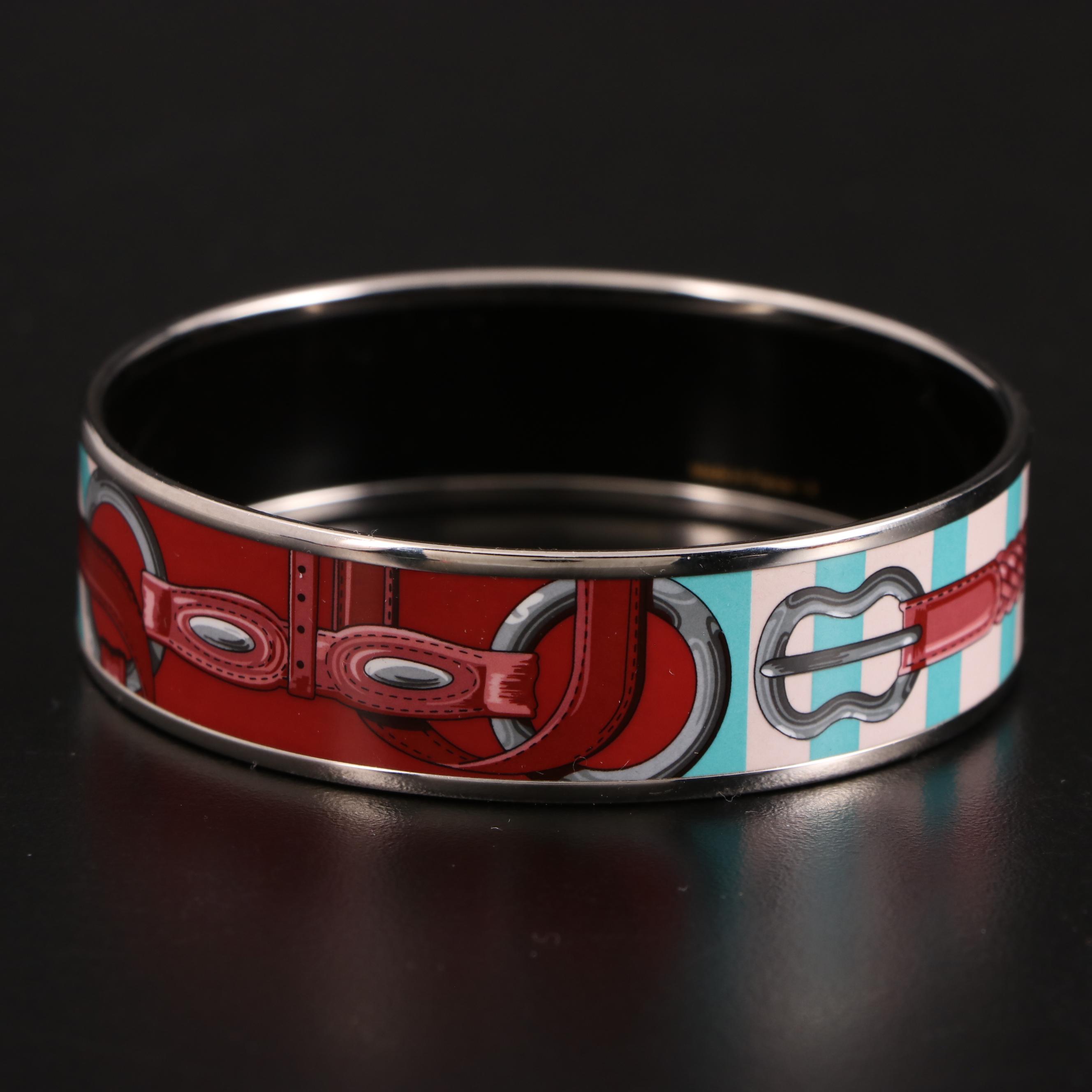 Hermès Equestrian Wide Bangle