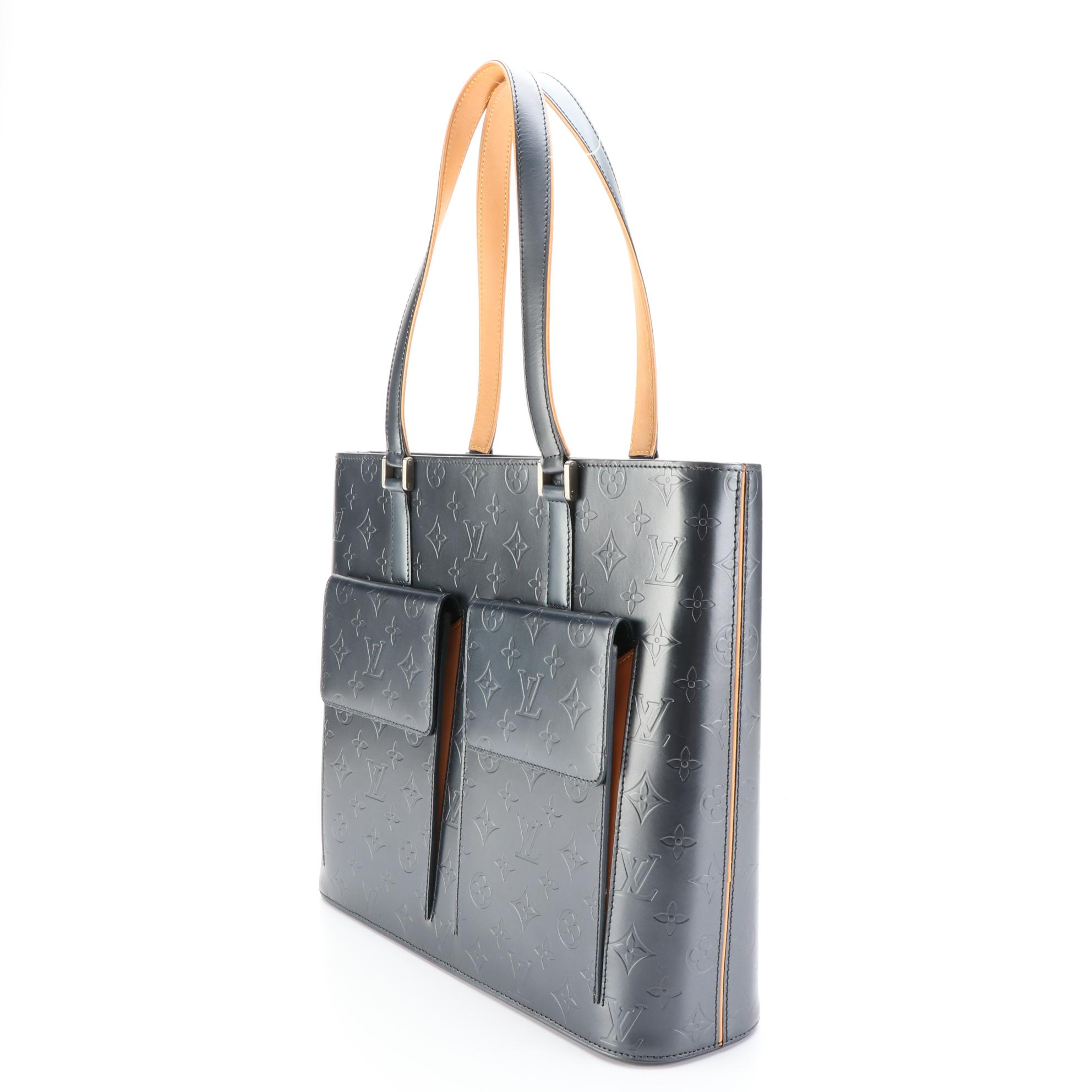 Louis Vuitton Willwood Tote Bag in Monogram Mat and Vachetta Leather