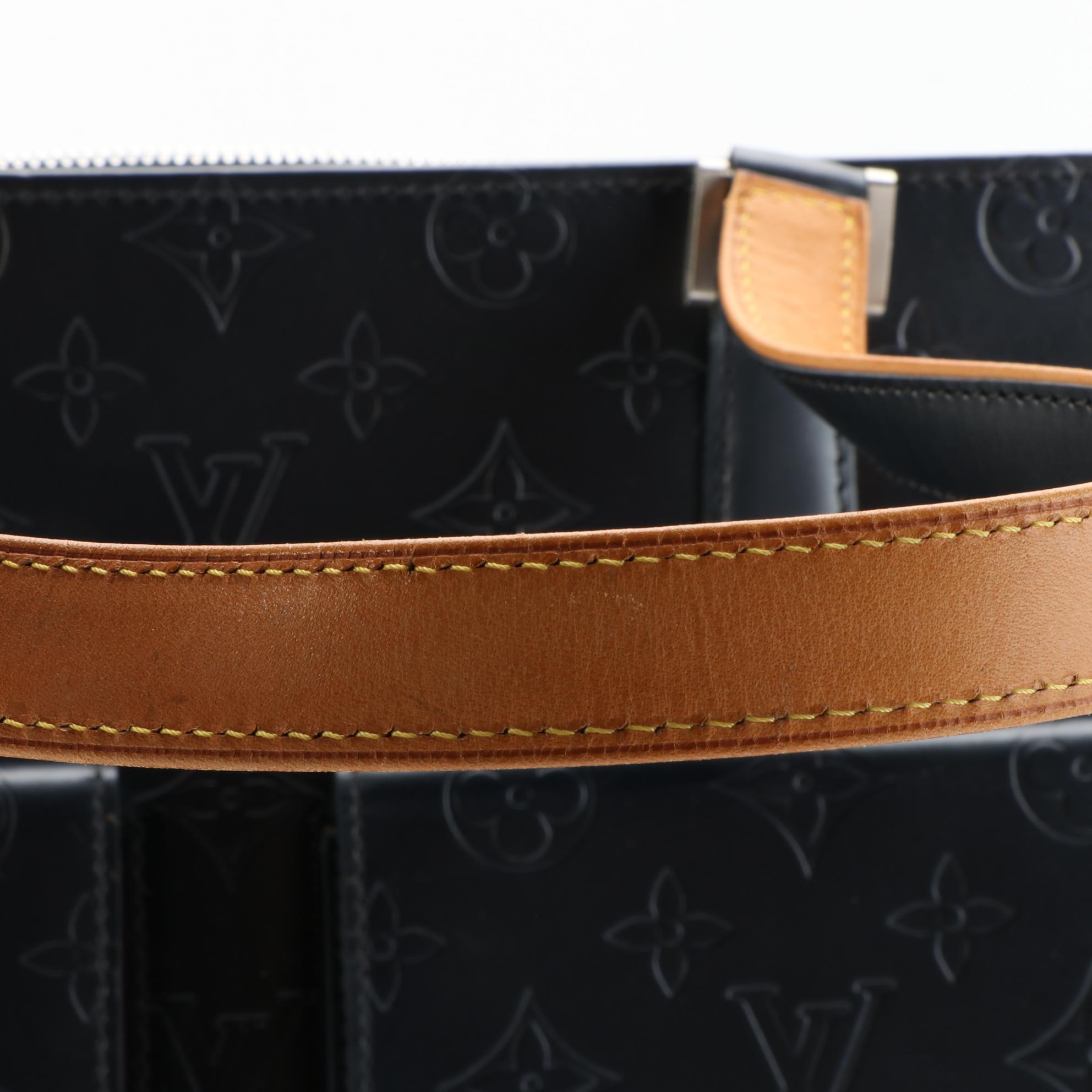 Louis Vuitton Willwood Tote Bag in Monogram Mat and Vachetta Leather