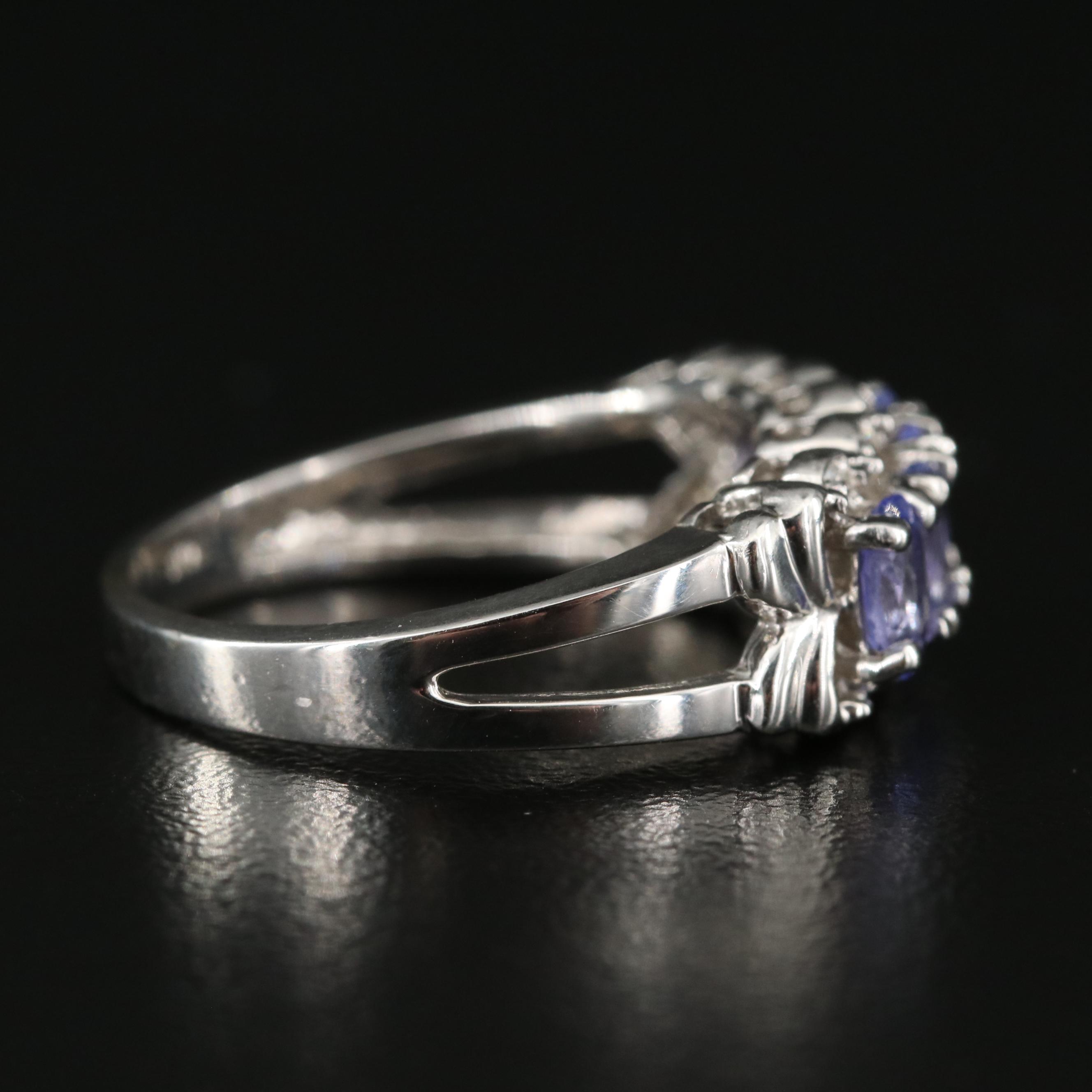 14K Tanzanite and Diamond Ring