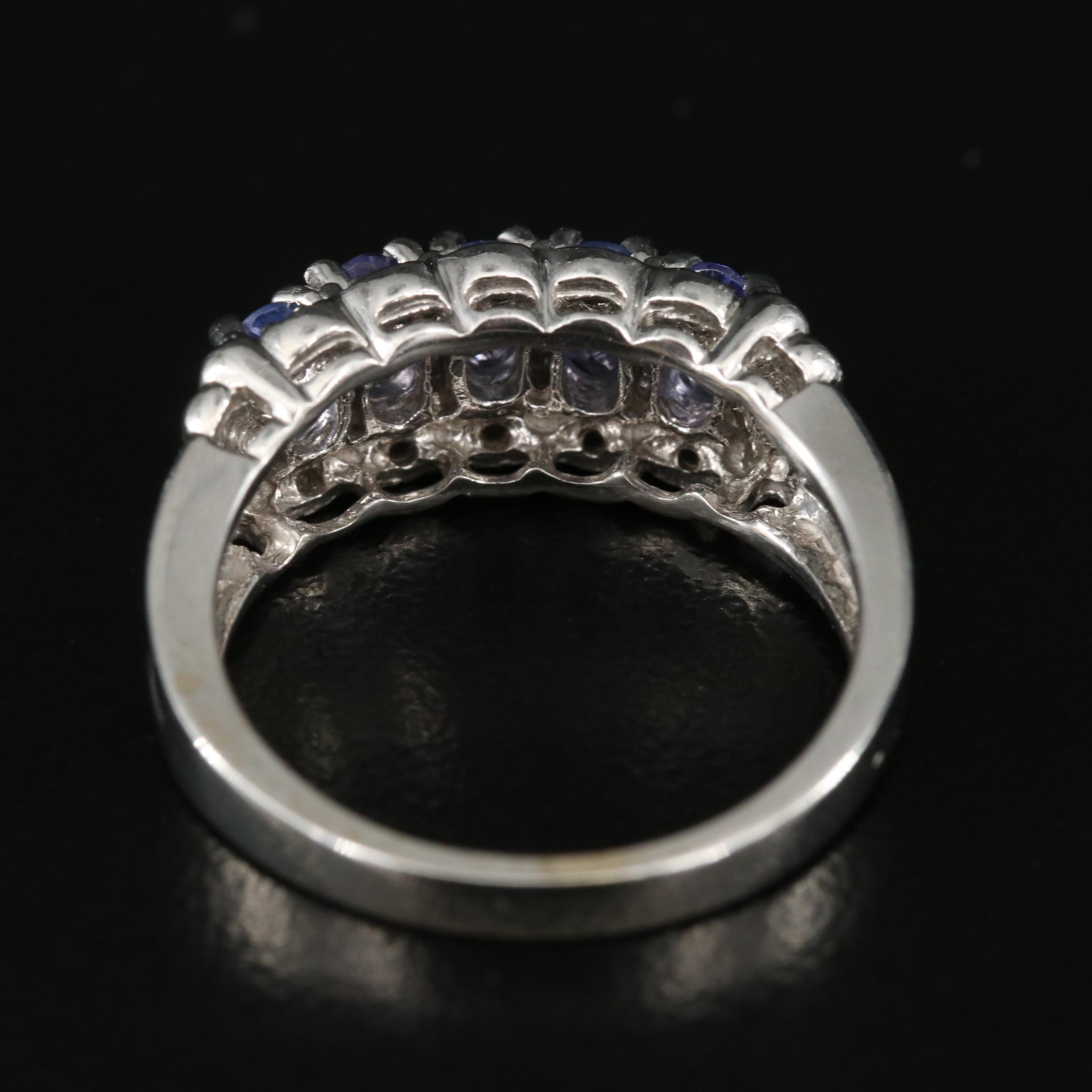 14K Tanzanite and Diamond Ring