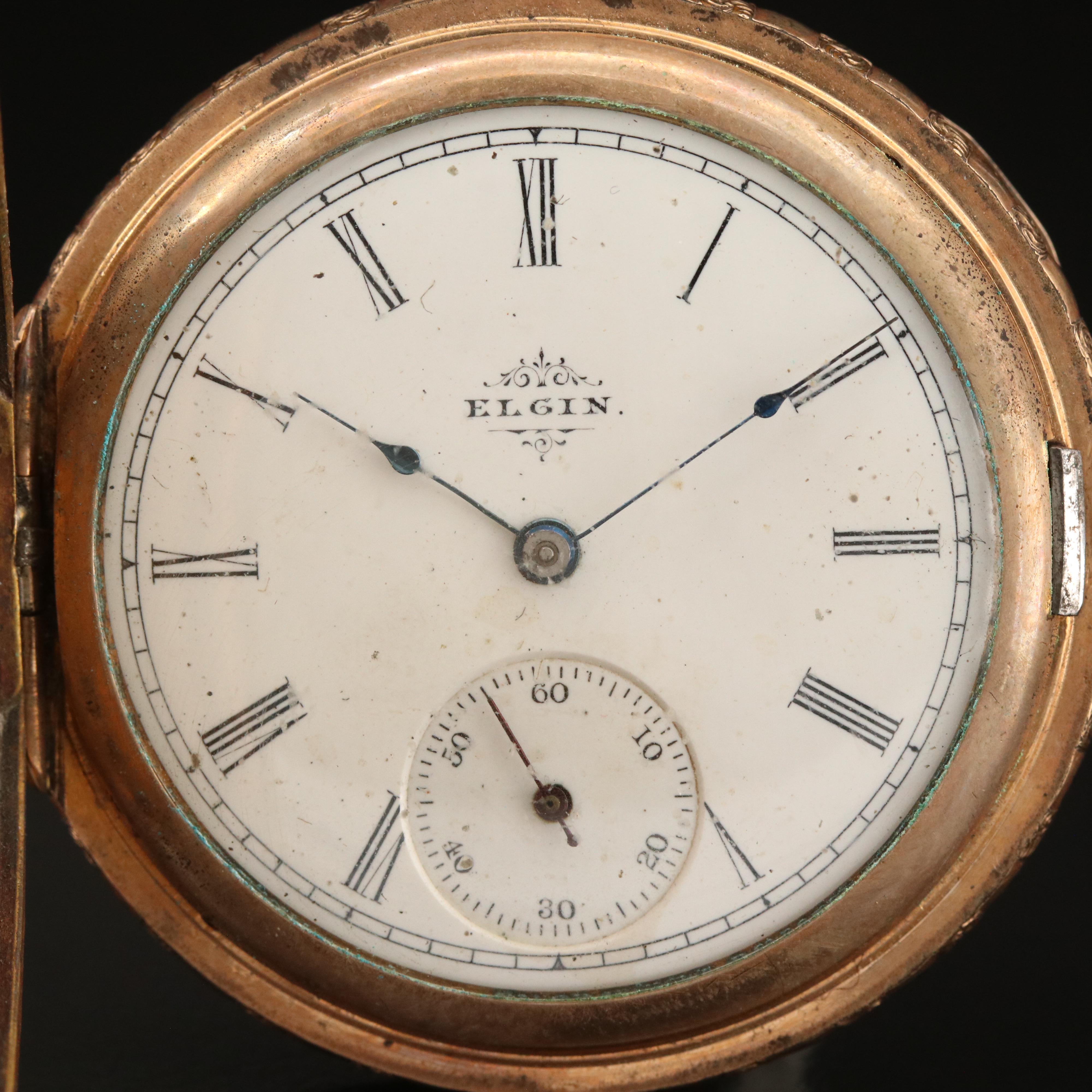 1897 Elgin Gold-Filled Pocket Watch