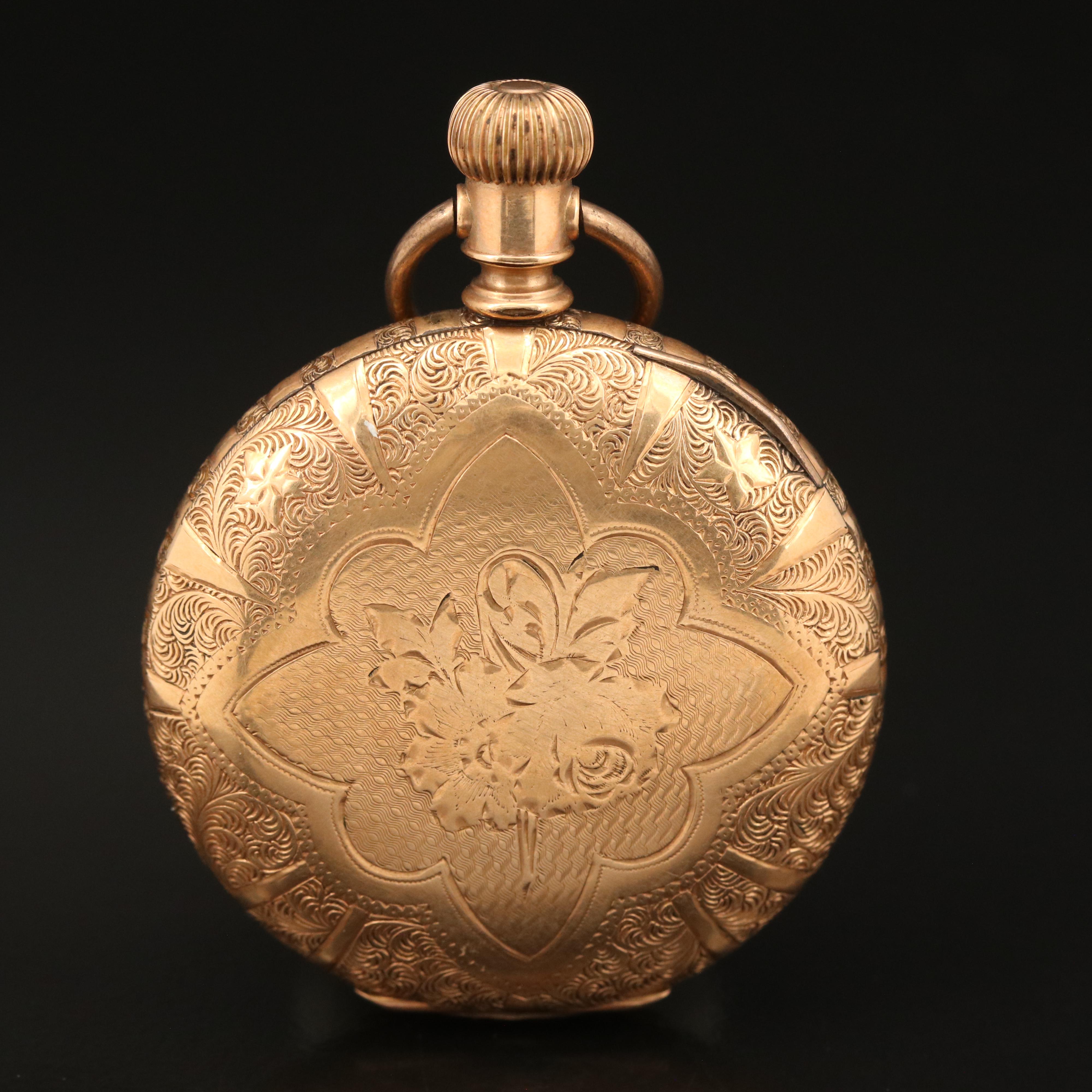 1897 Elgin Gold-Filled Pocket Watch