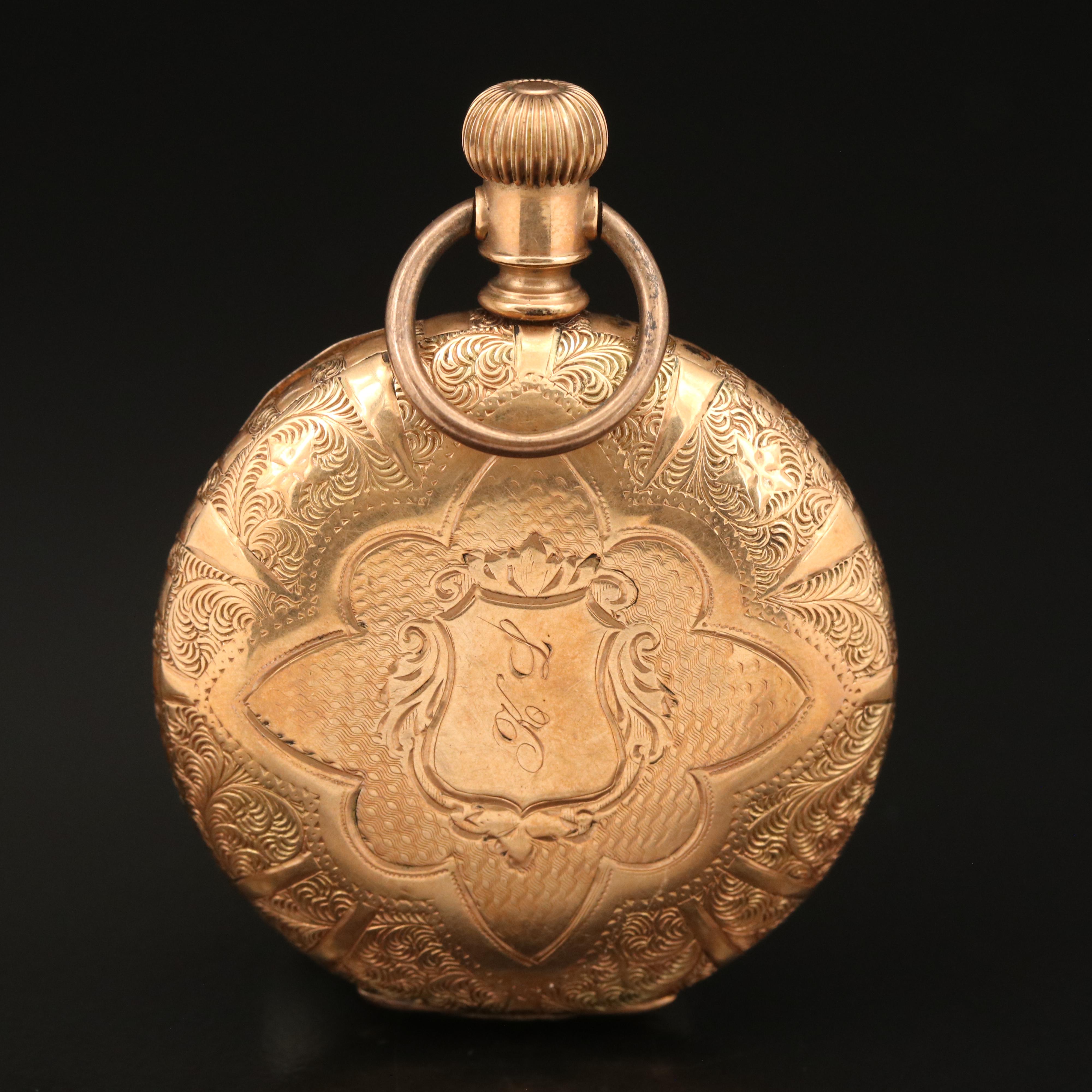 1897 Elgin Gold-Filled Pocket Watch