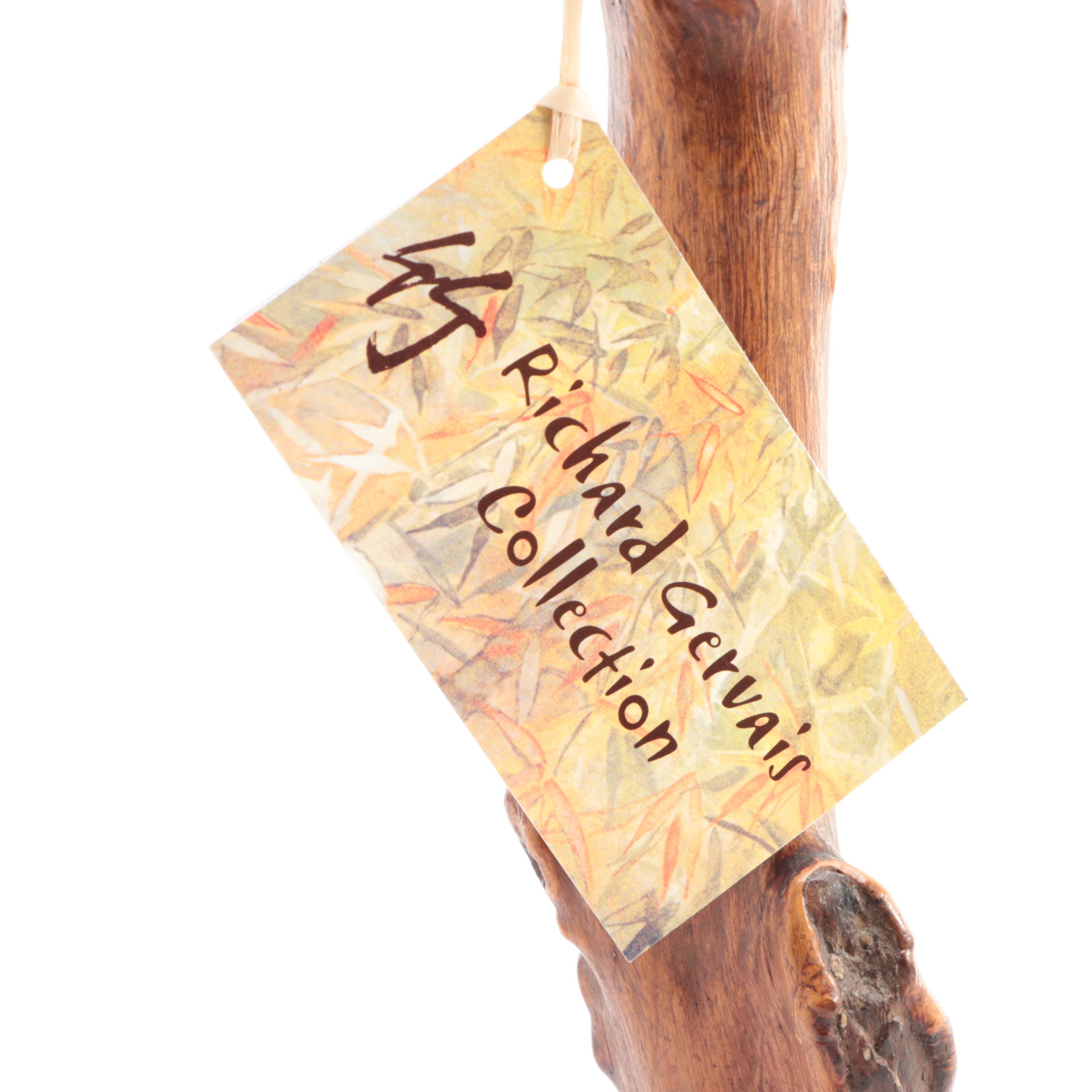 Japanese Keyaki Wood Candlestick