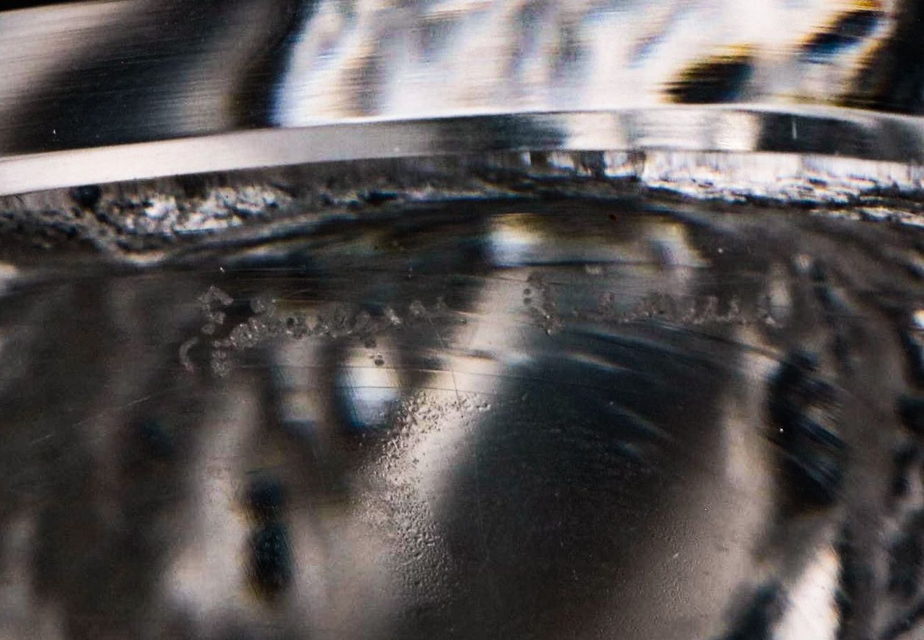 Lalique "Danseuse Bras Leves" Frosted Crystal Female Nude Figurine