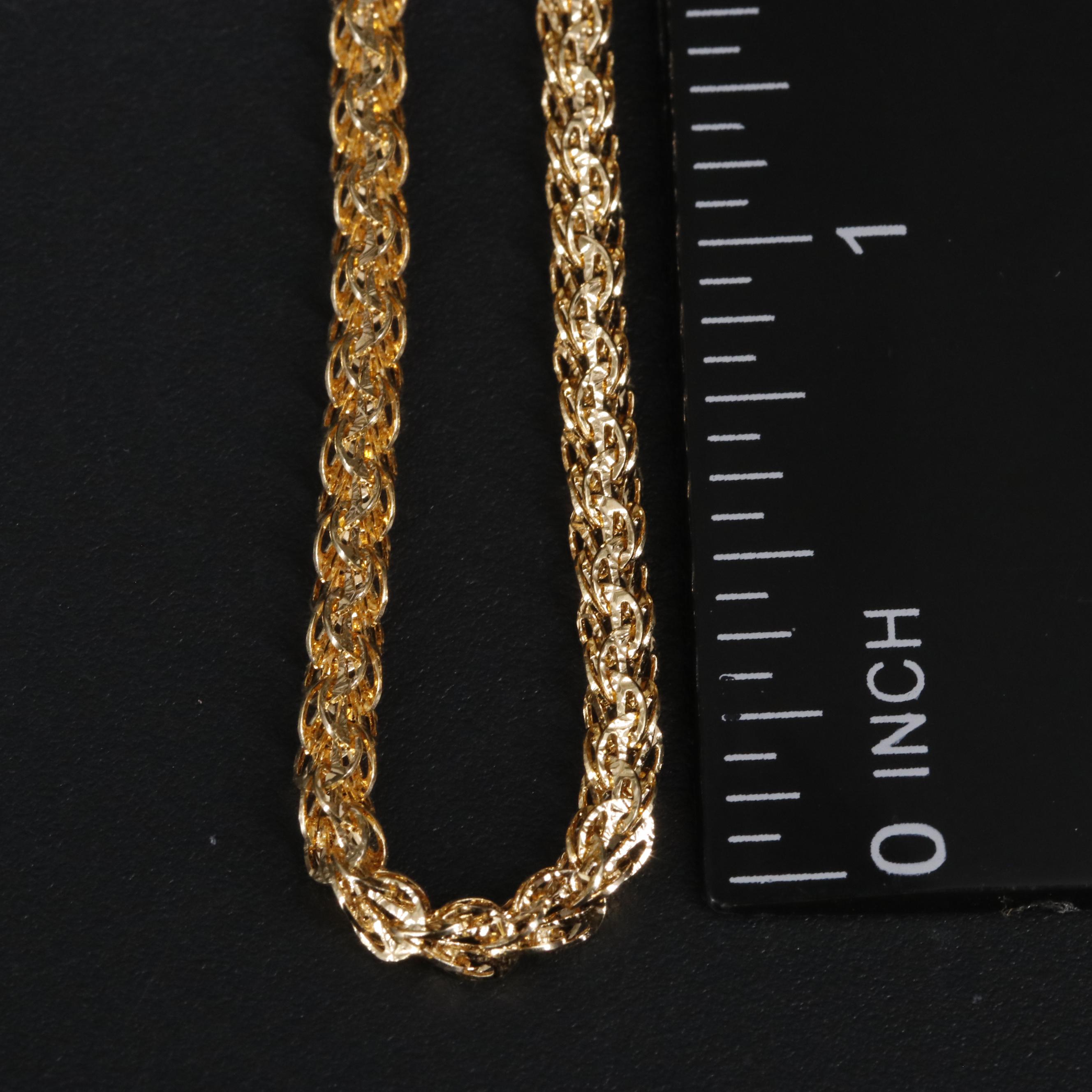14K Chain Bracelet