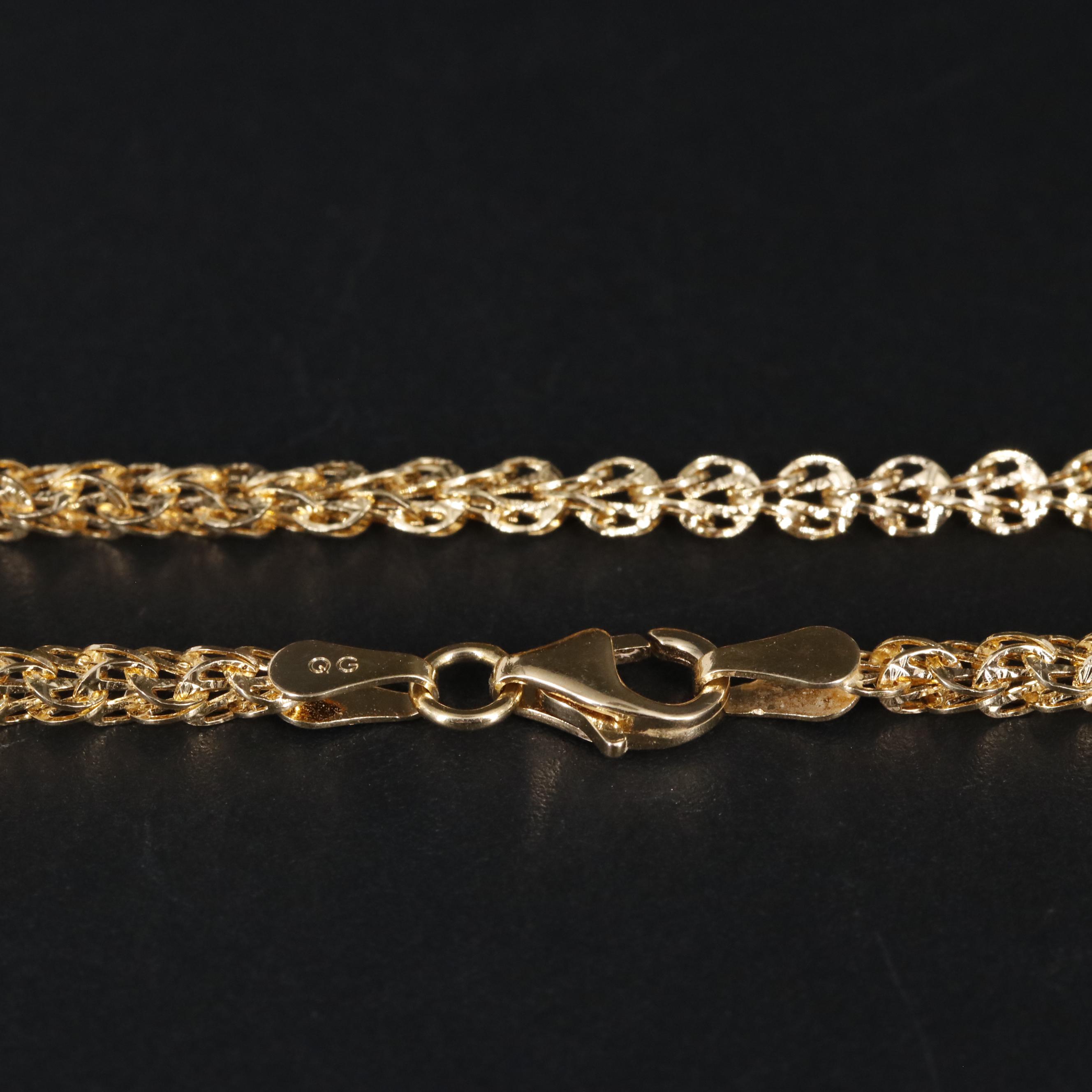 14K Chain Bracelet