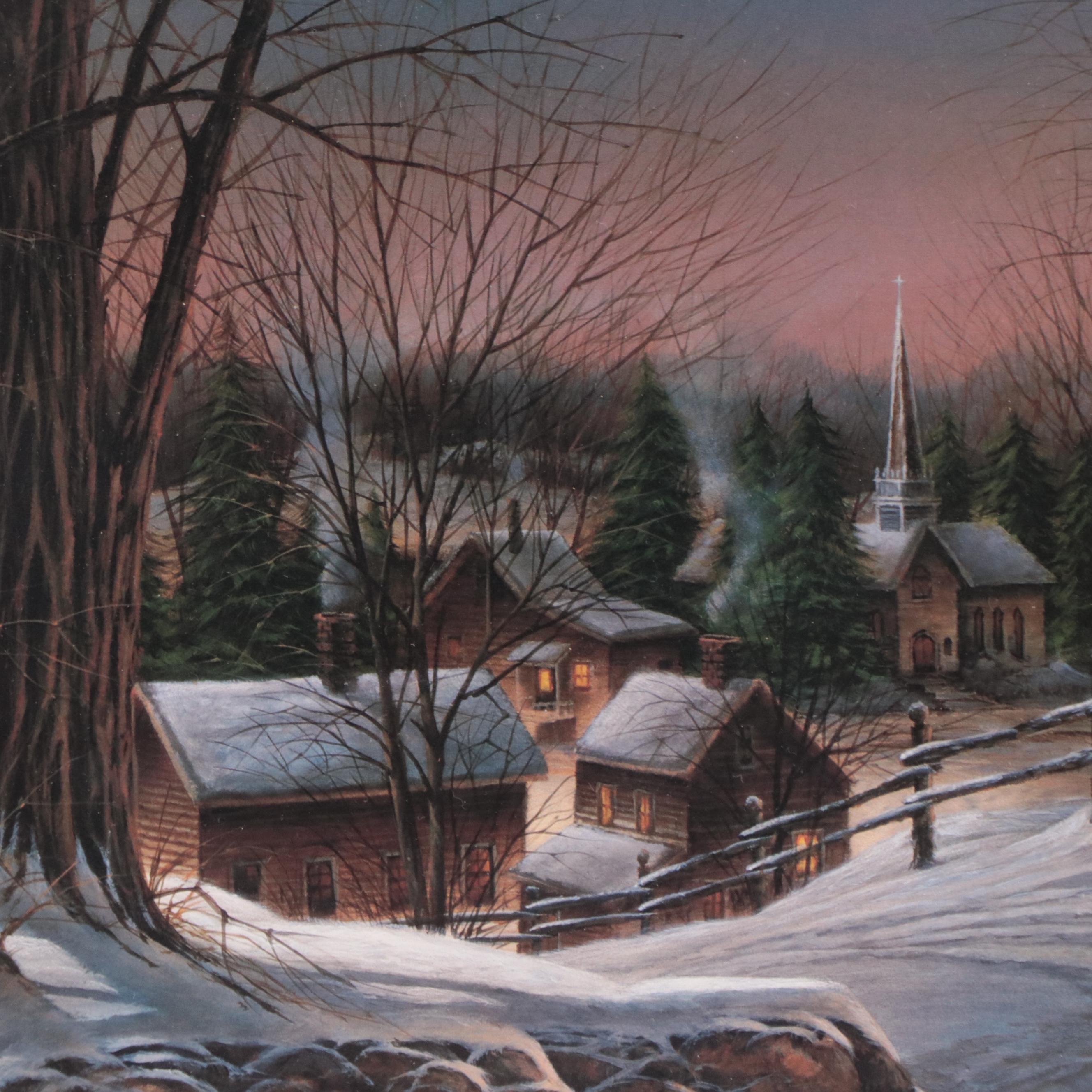 Terry Redlin Offset Lithograph "House Call," Late 20th Century