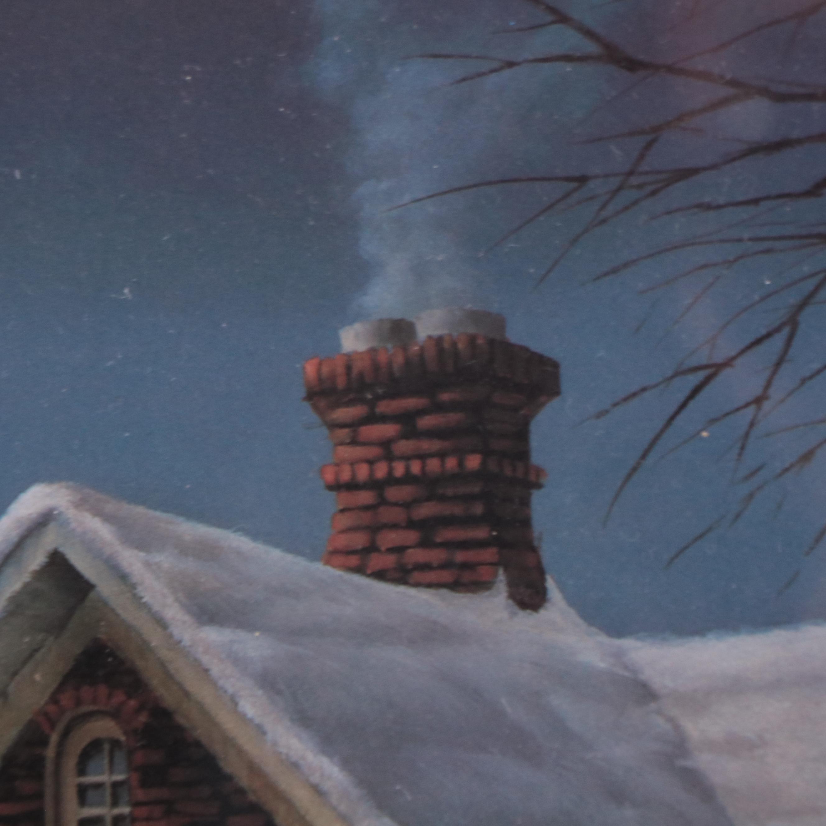 Terry Redlin Offset Lithograph "House Call," Late 20th Century