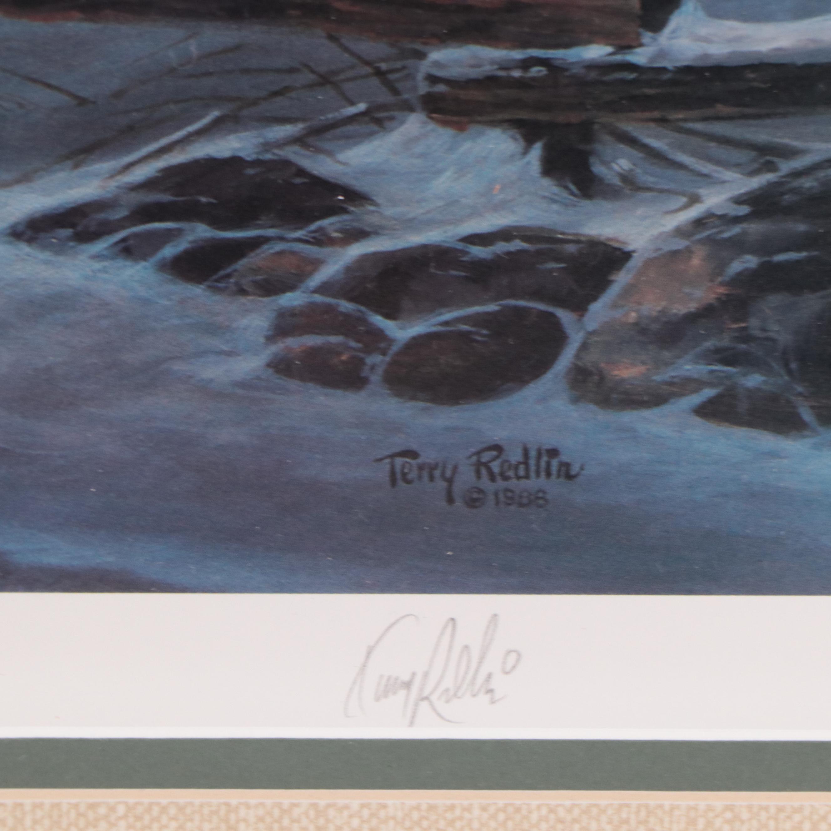 Terry Redlin Offset Lithograph "House Call," Late 20th Century